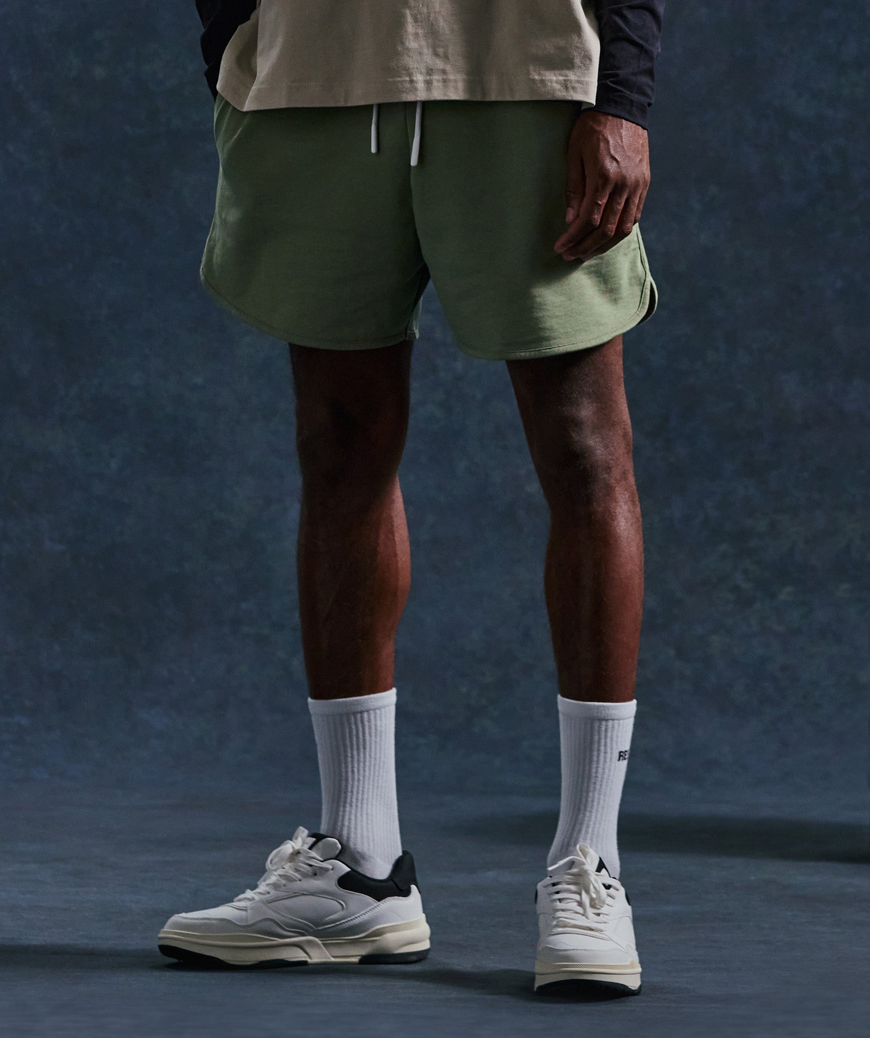 Rest Day Sweats 4'' Lounge Shorts in Sage Green - view 1