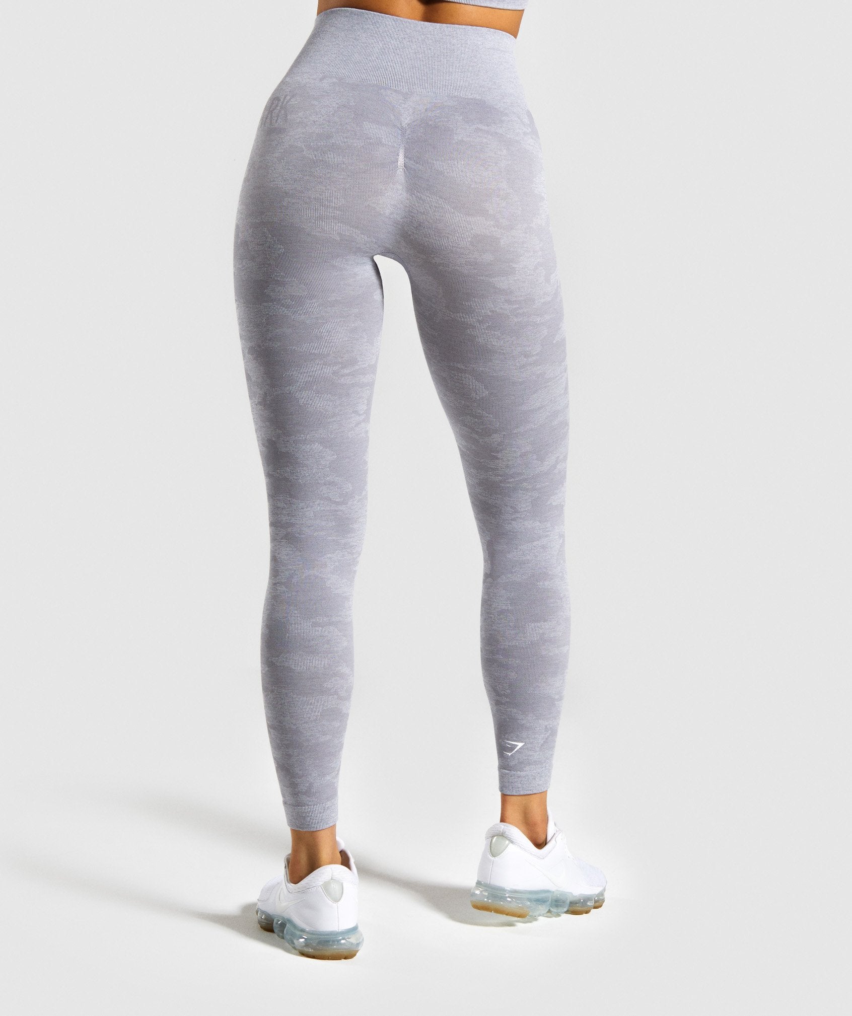 Gymshark Camo Seamless Leggings - Lilac