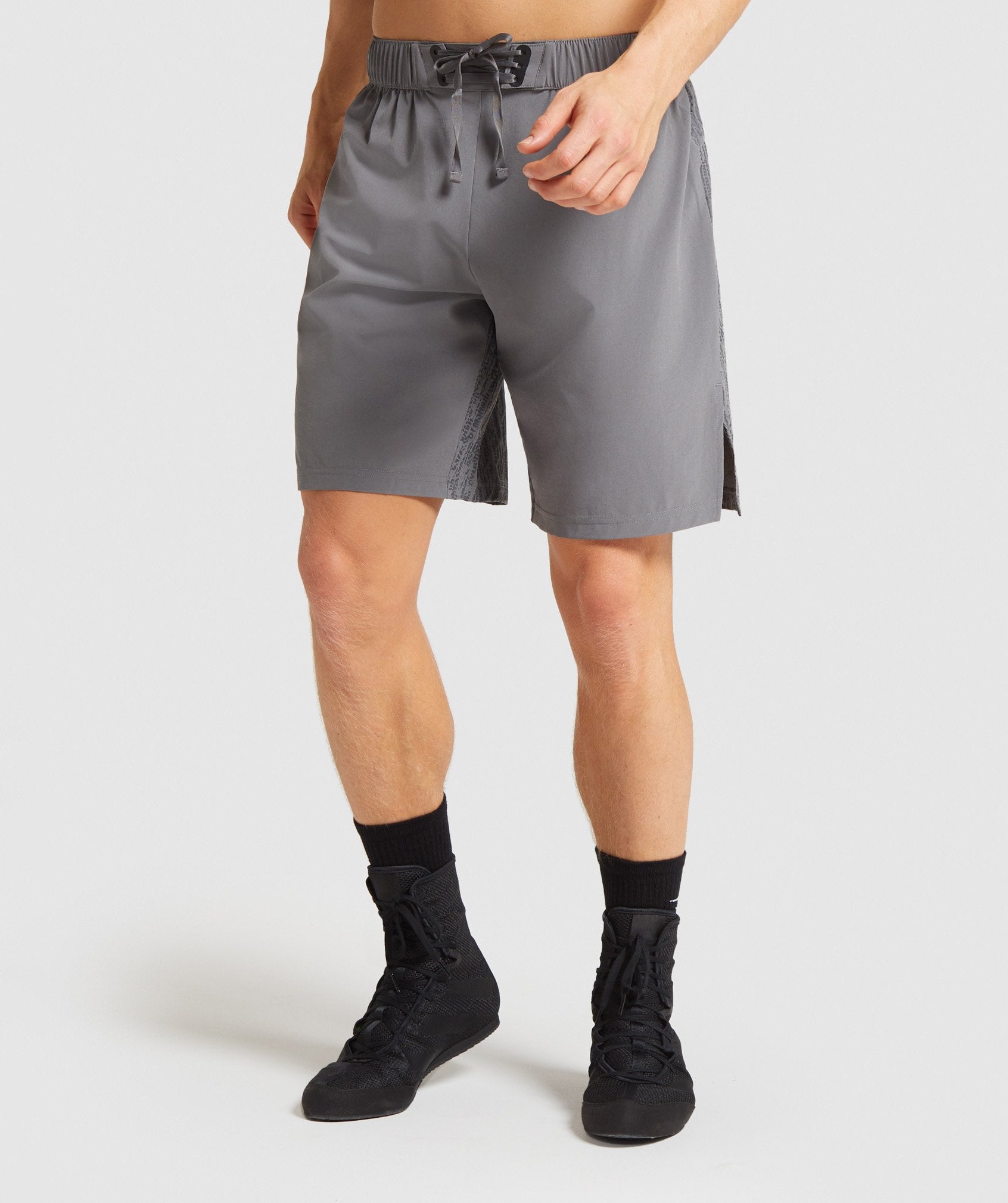 Combat 9" Shorts in Smokey Grey