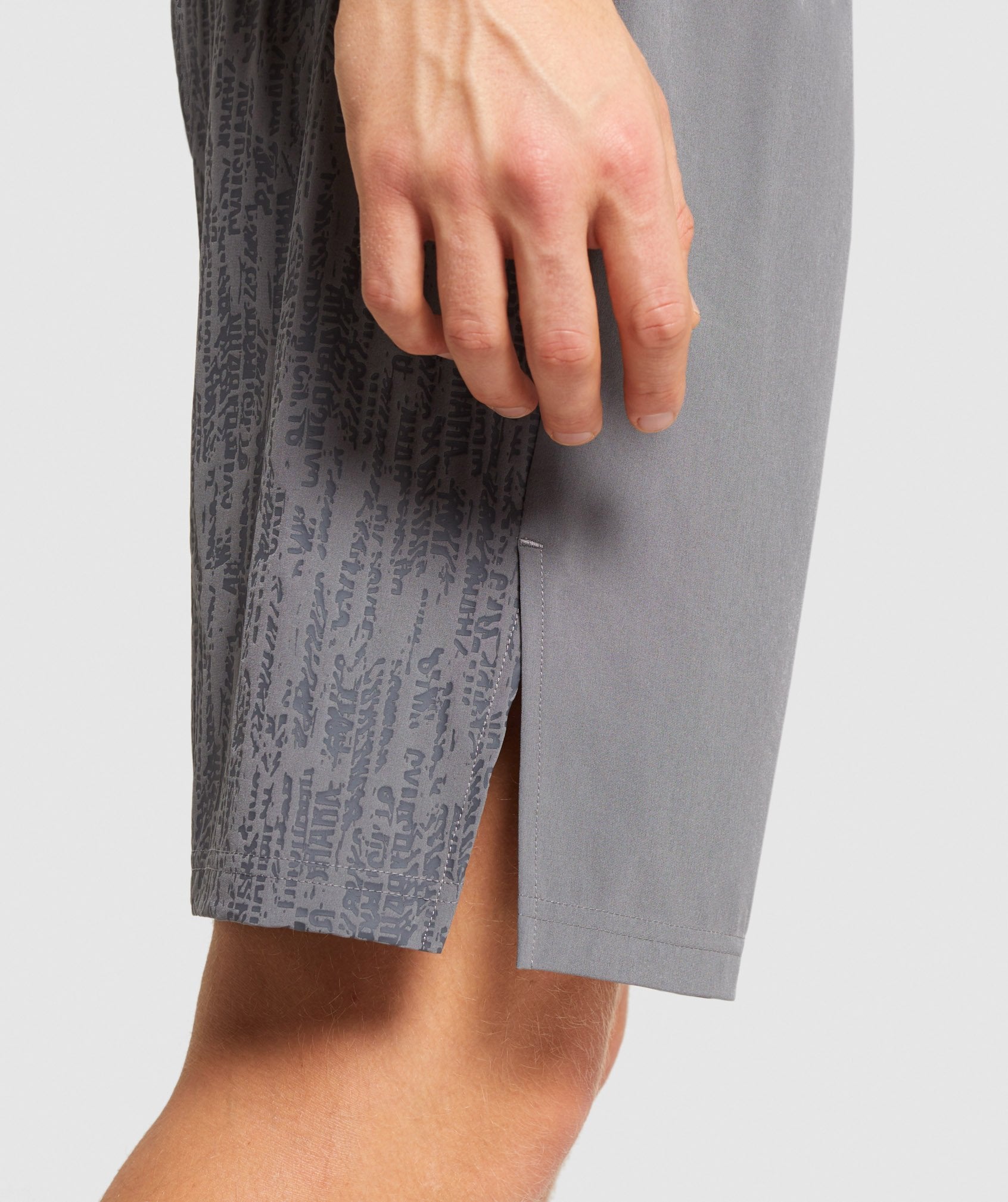 Combat 9" Shorts in Smokey Grey