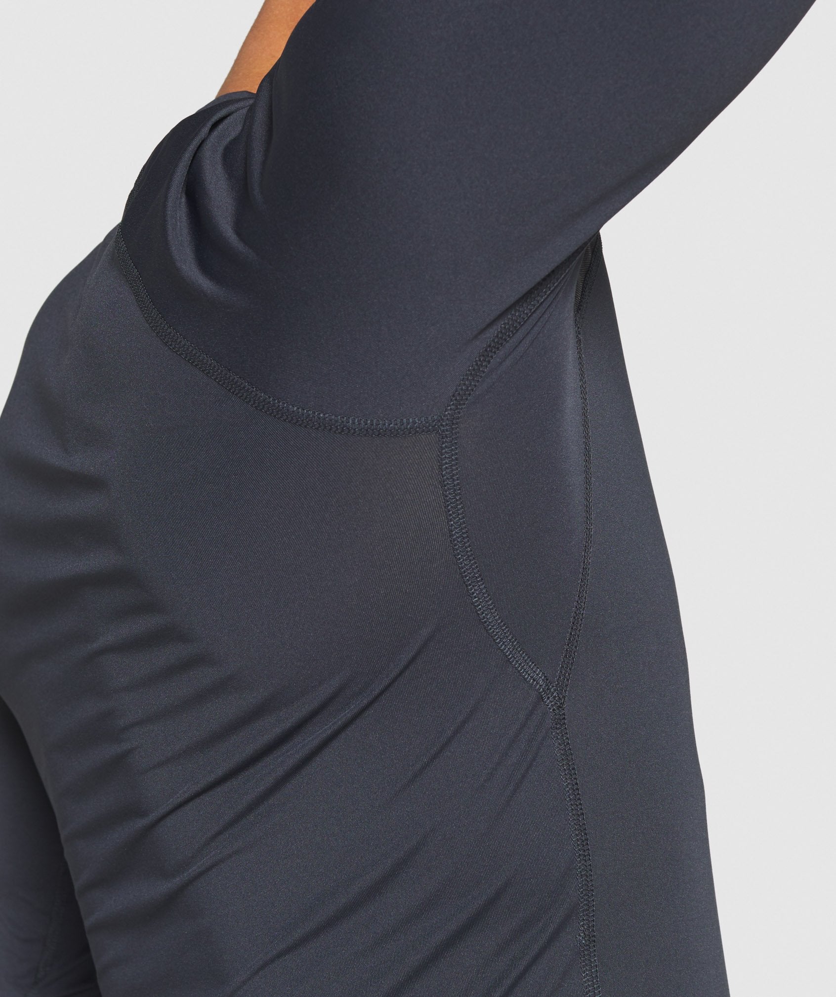 Combat Long Sleeve Rashguard in Black