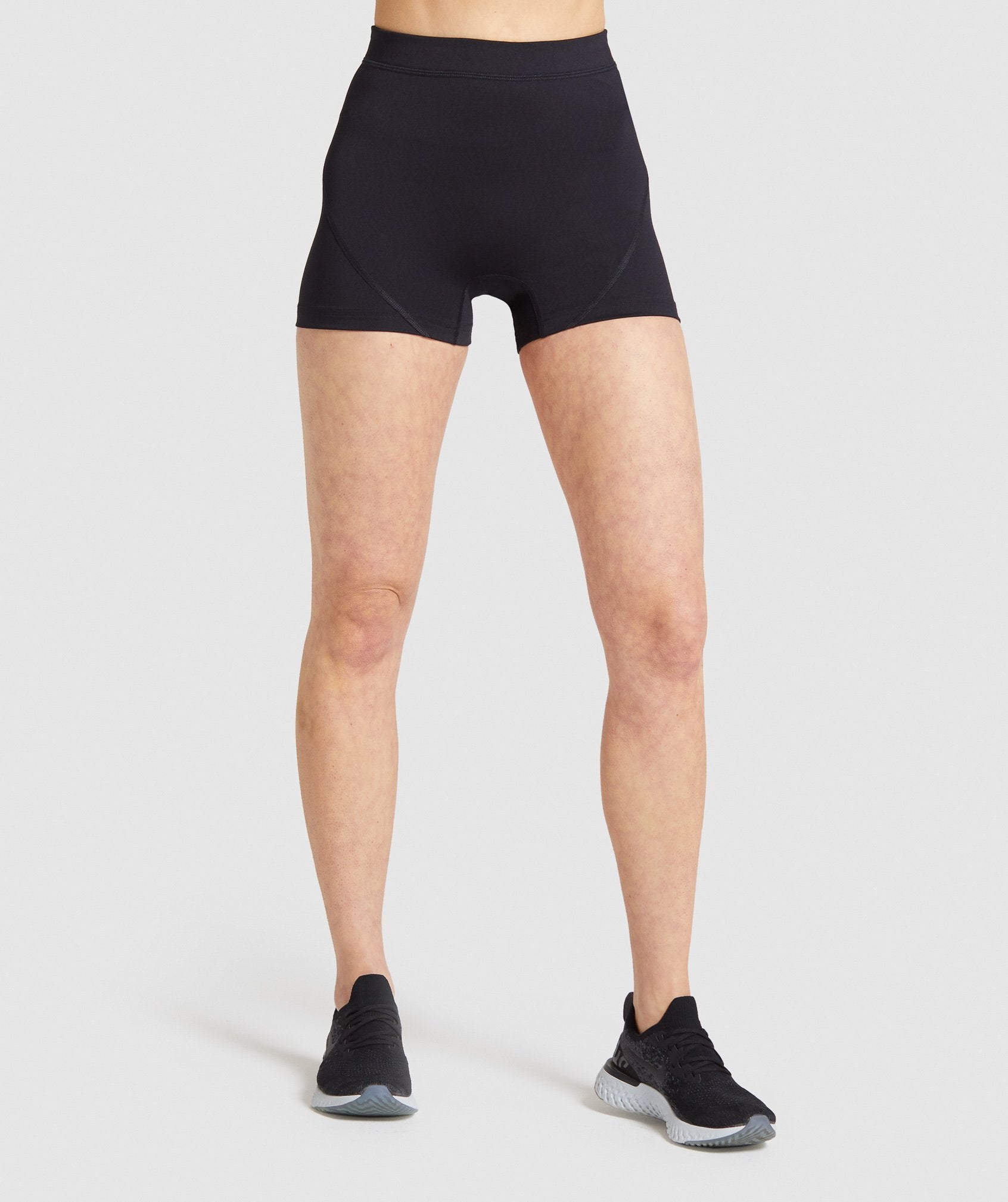 Combat Shorts in Black - view 1