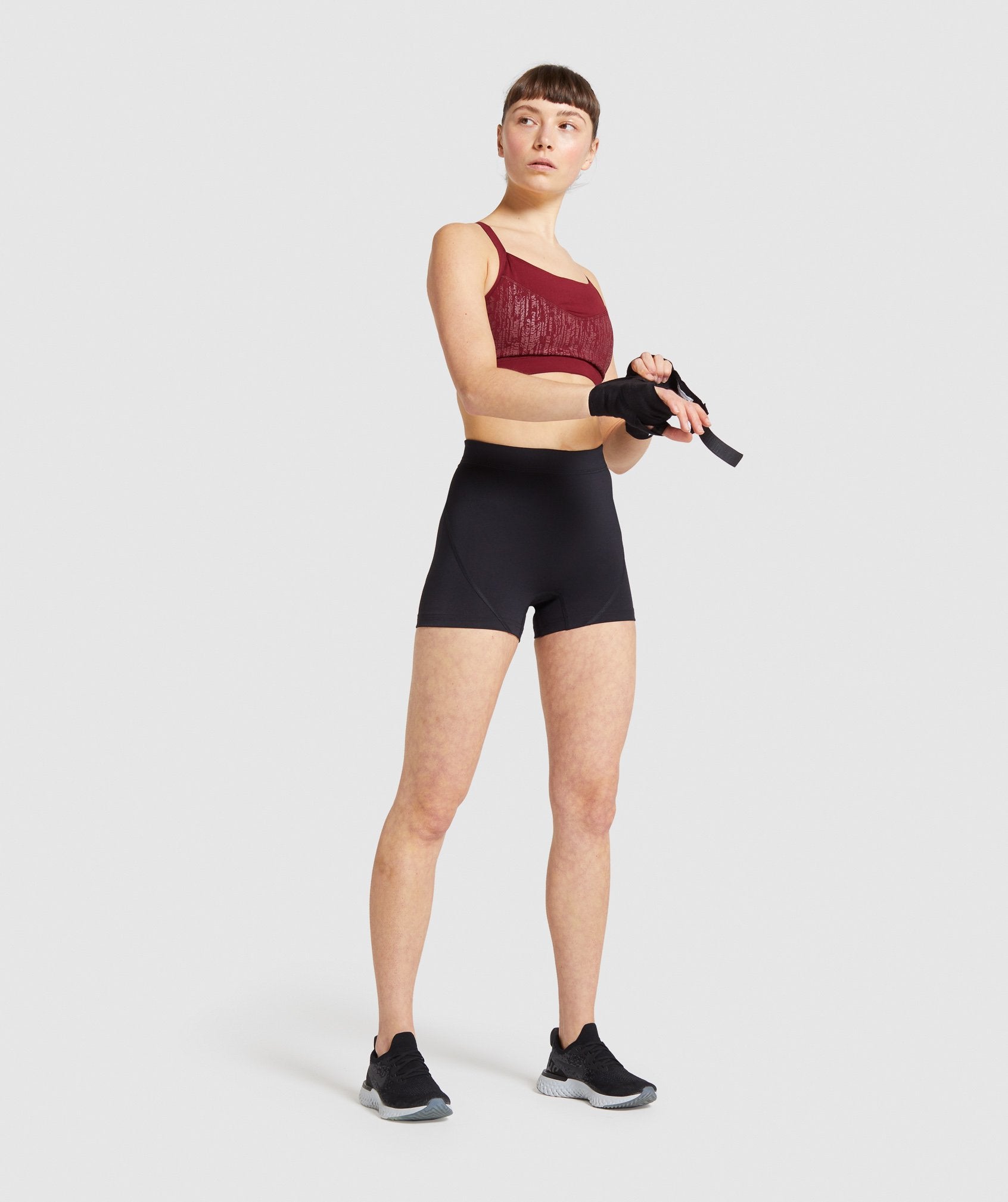 Combat Shorts in Black - view 4