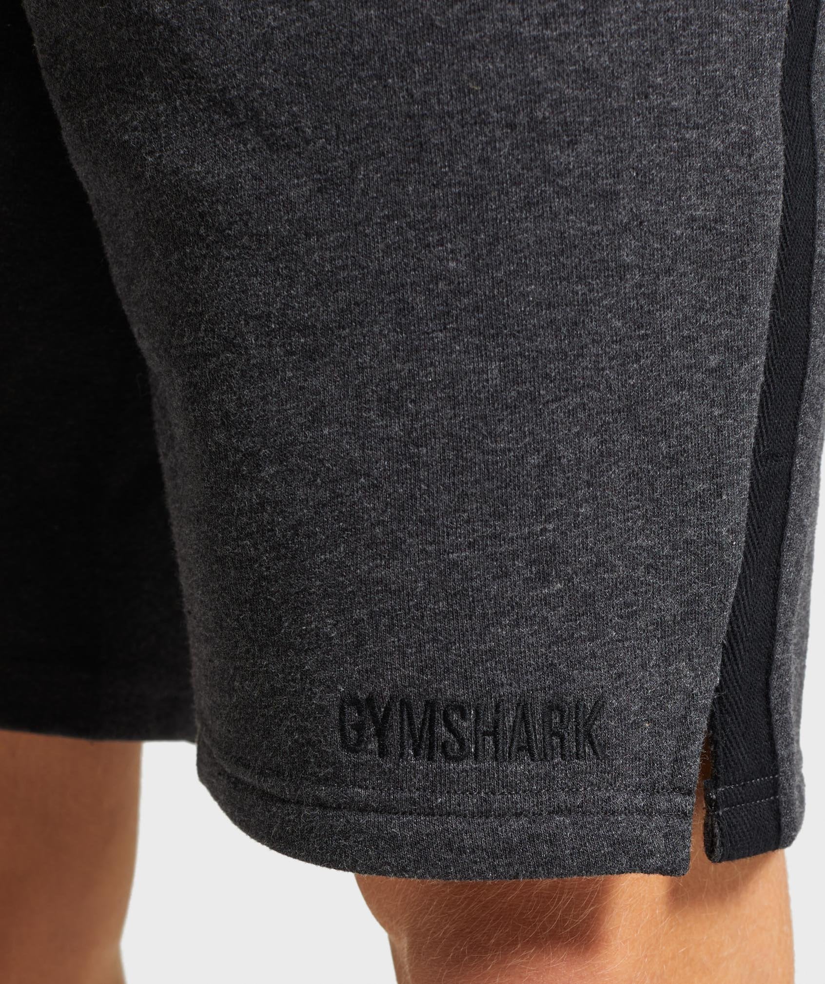 Compound Shorts in Black Marl - view 5