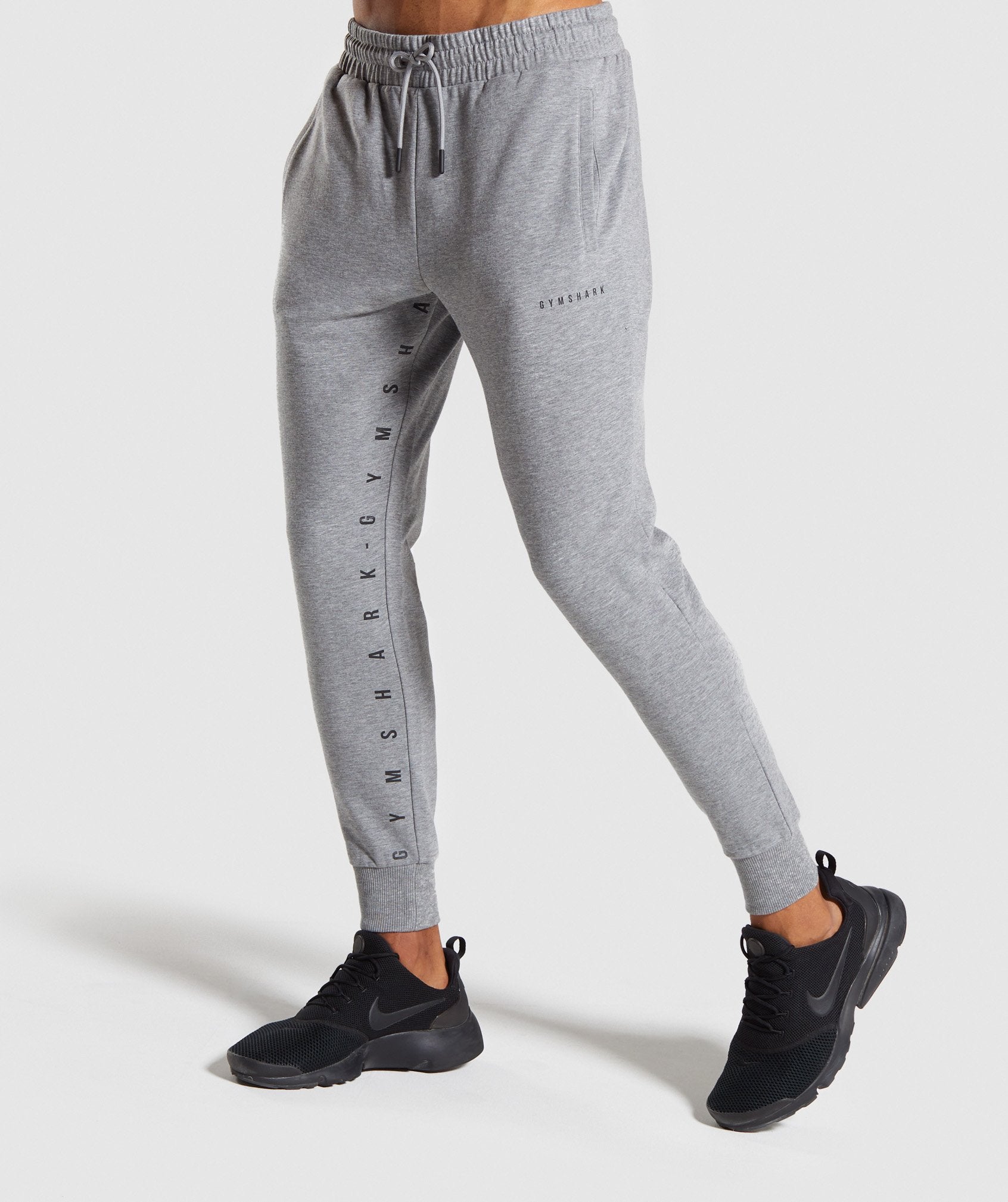 Contrast Joggers in Grey - view 1