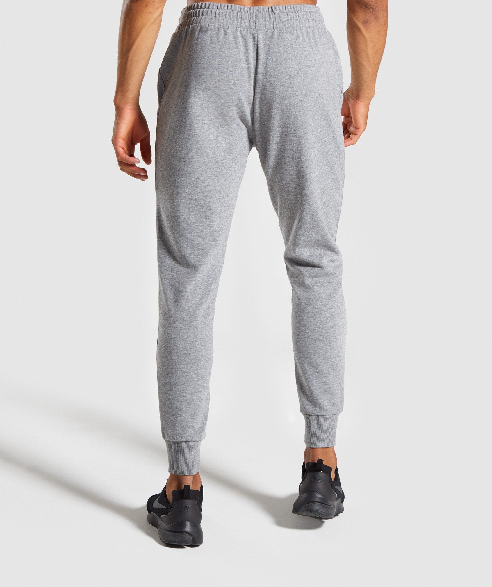 Contrast Joggers in Grey - view 2