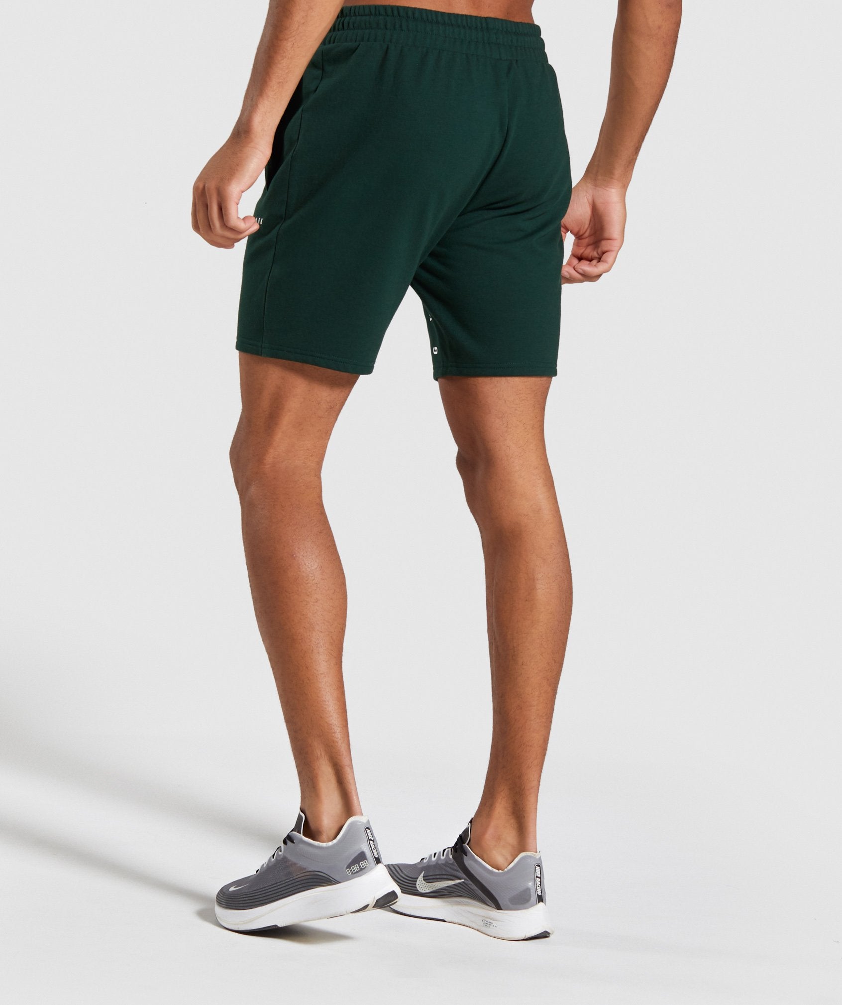 Contrast Shorts in Green - view 2