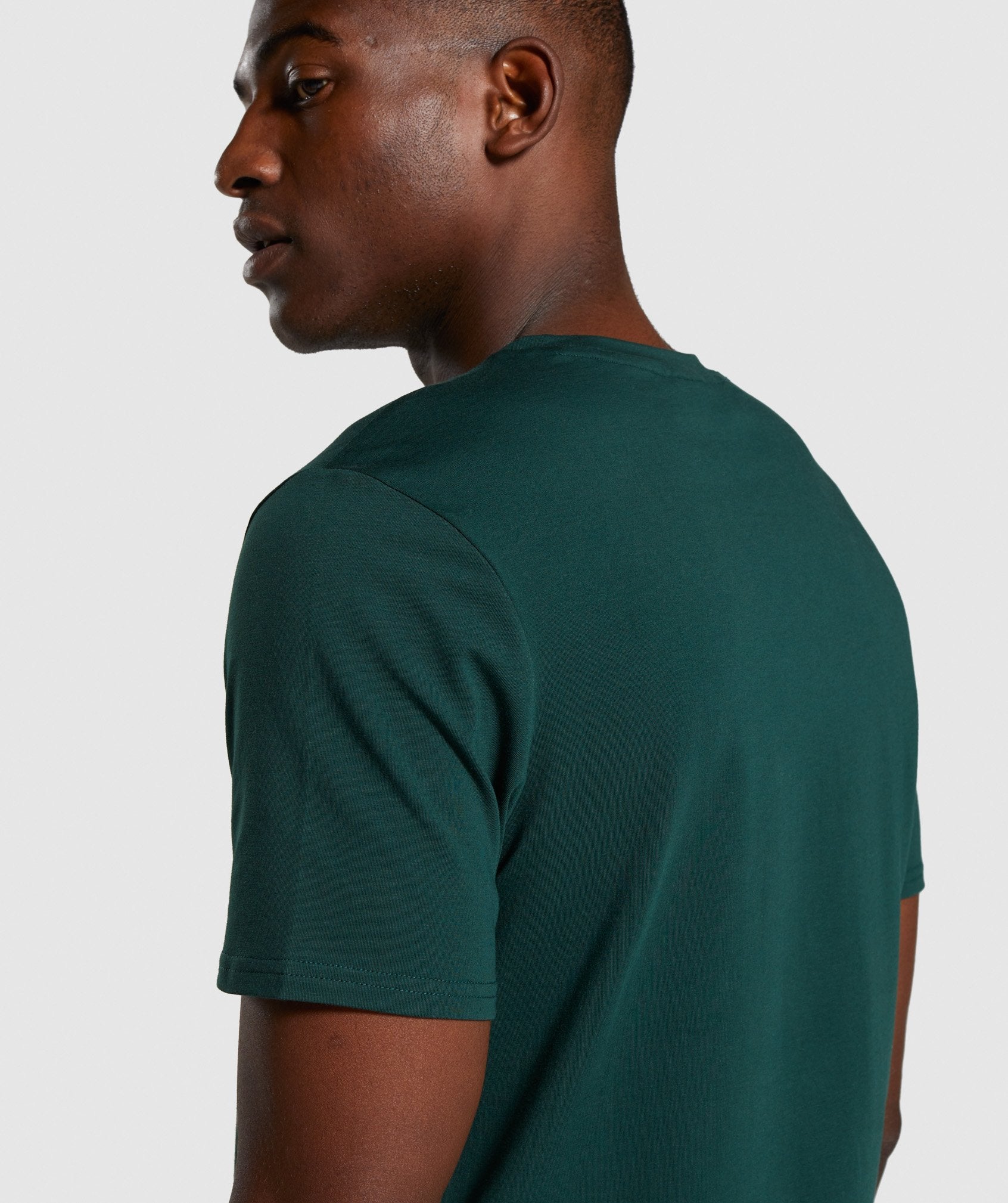 Contrast T-Shirt in Green - view 6