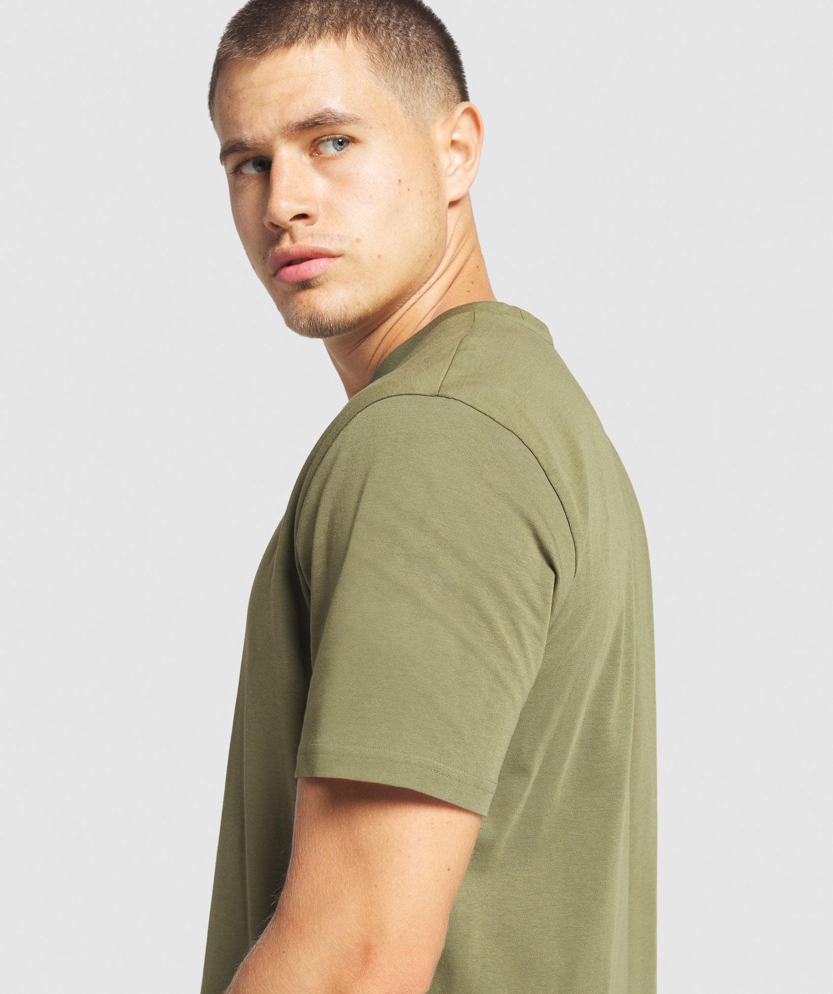 Critical Regular Fit T-Shirt in Dark Green