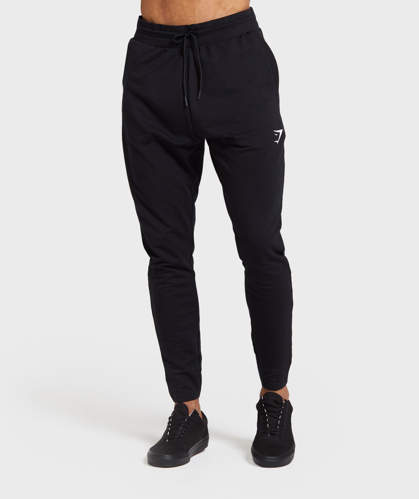 Critical Zip Joggers in Black