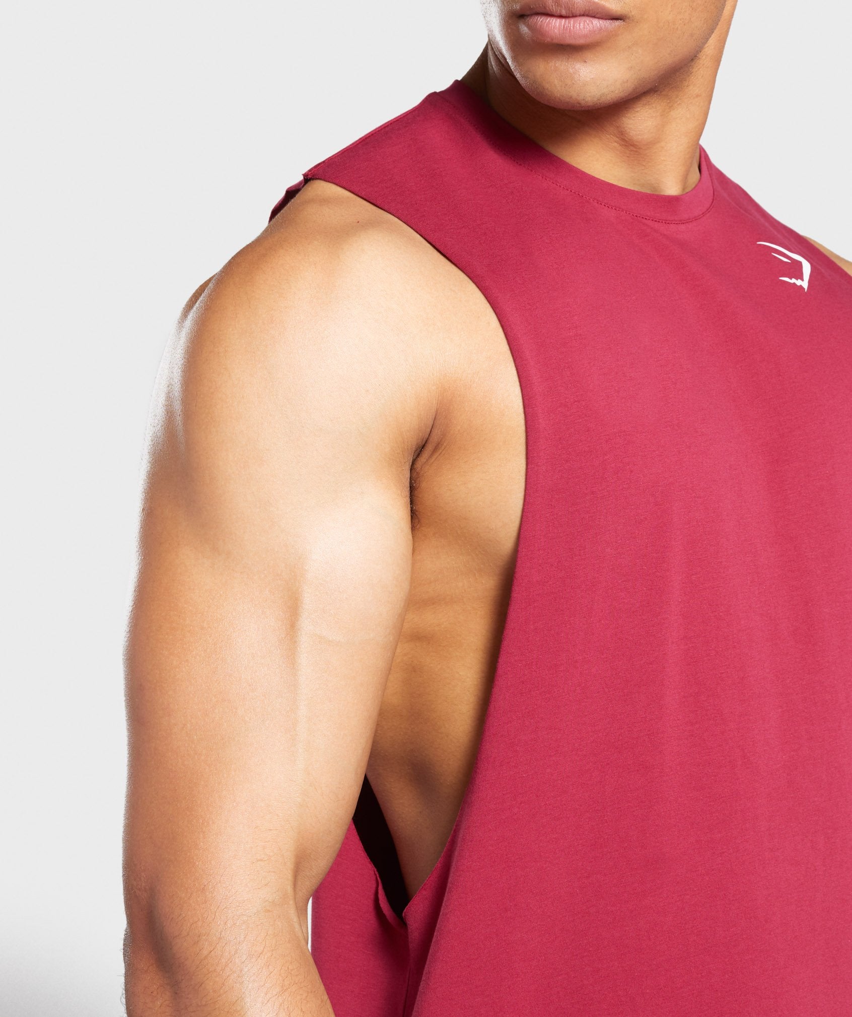 Critical Drop Armhole Tank in Claret - view 6