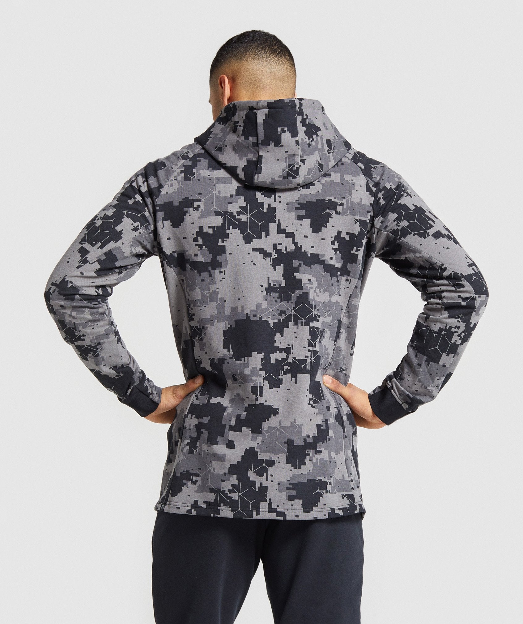 Gymshark Critical Hoodie - Camo Print Image B