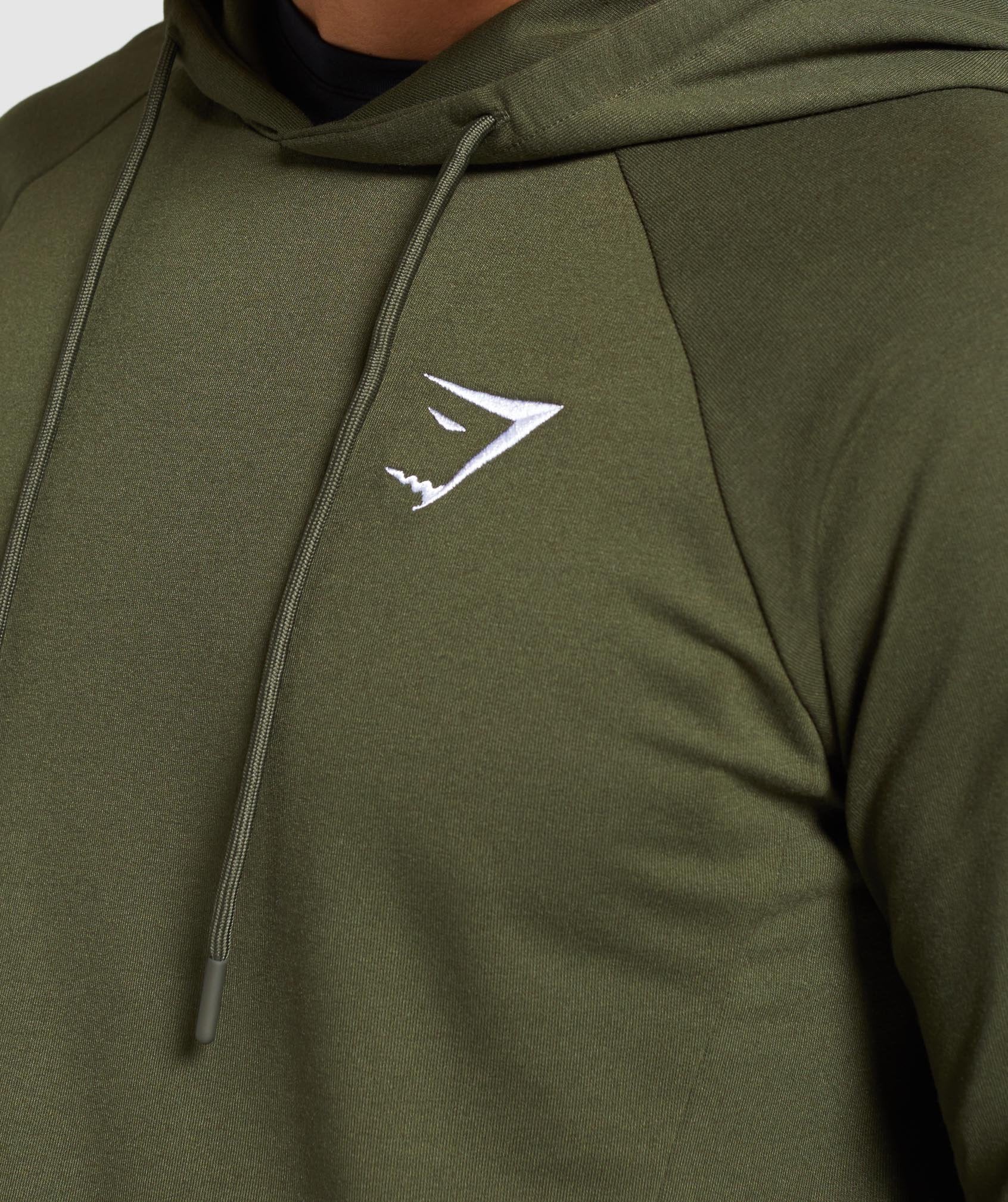 Gymshark Critical Hoodie - Dark Green Image D1