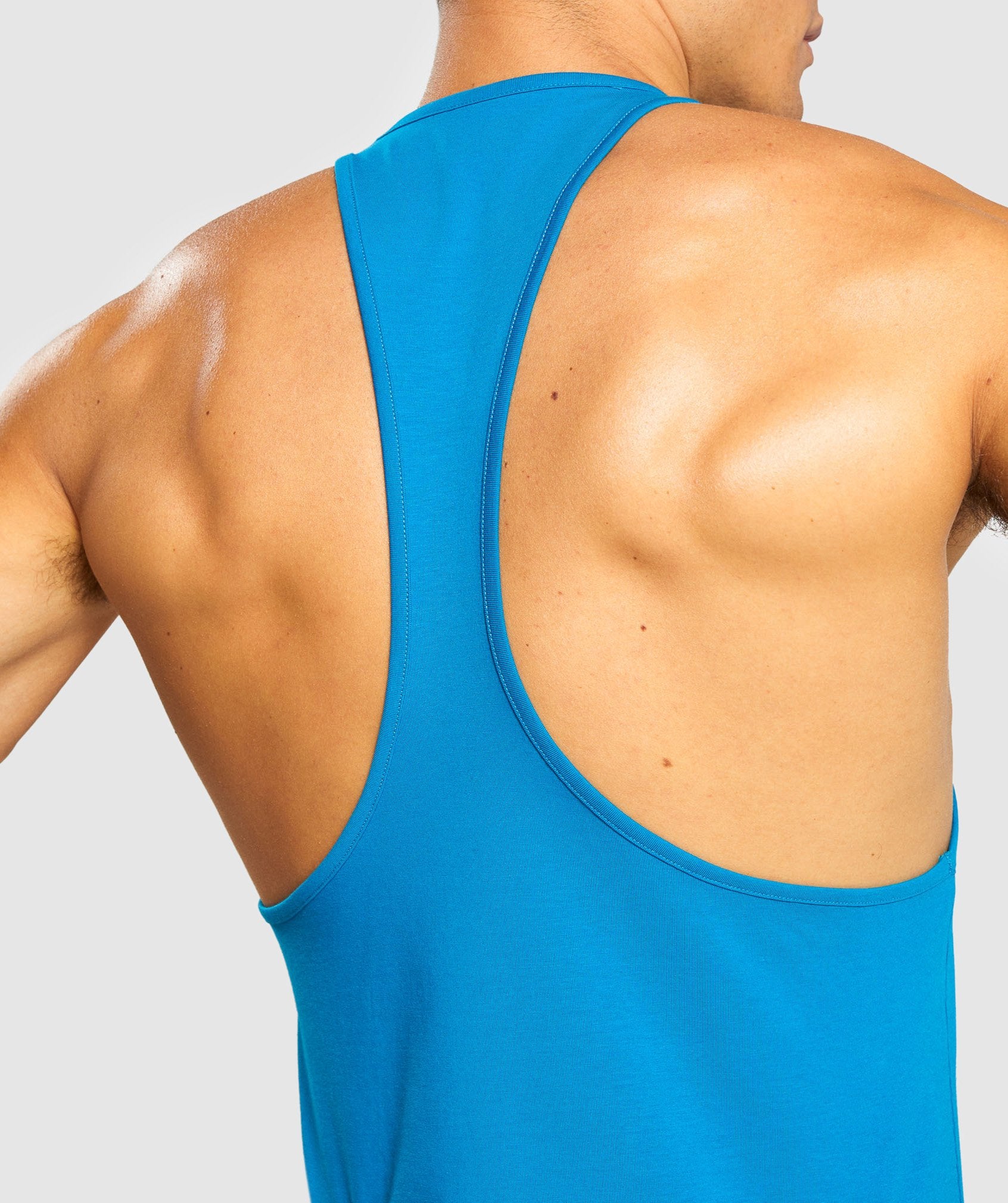 Gymshark Critical Stringer - Light Blue Image D2