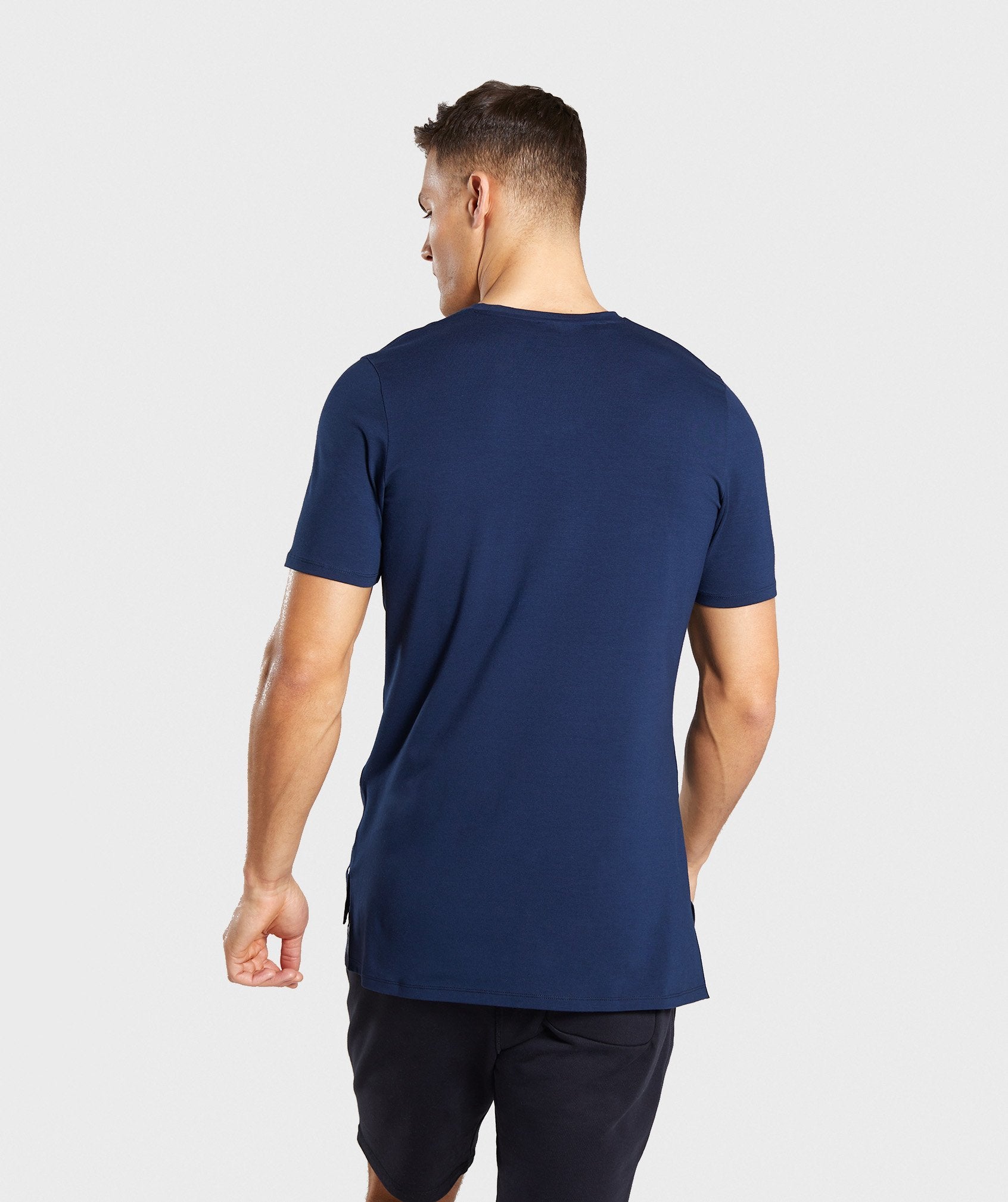 Central T-Shirt in Sapphire Blue - view 2