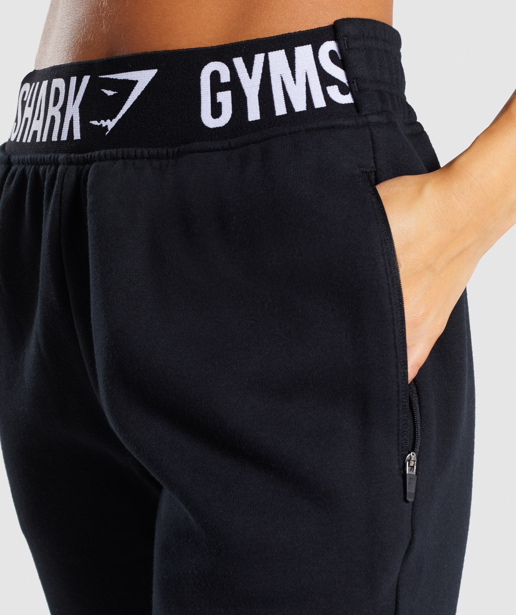 Comfy Tracksuit Bottoms in Black - view 6