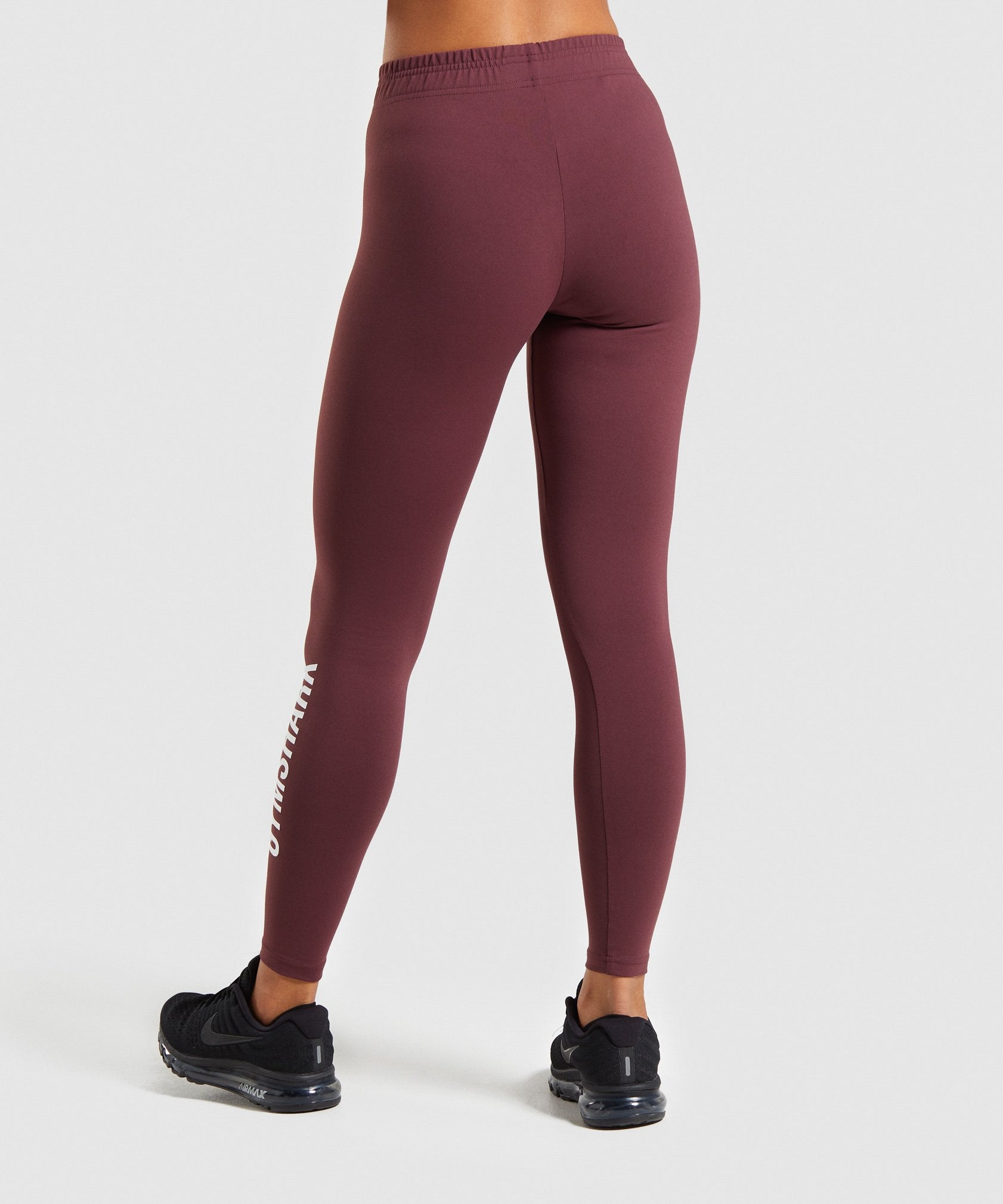 Core Leggings in Berry Red - view 2