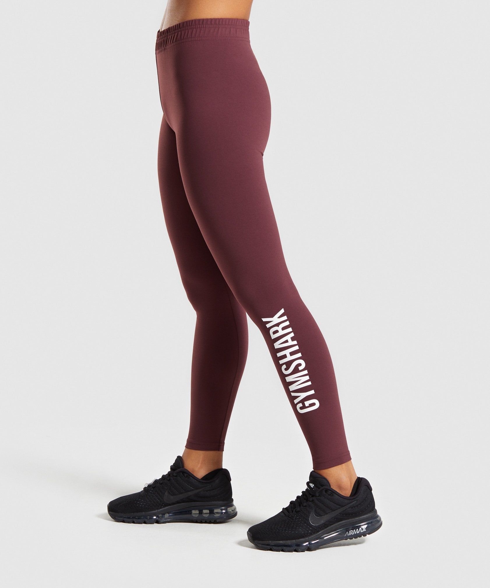 Core Leggings in Berry Red - view 3
