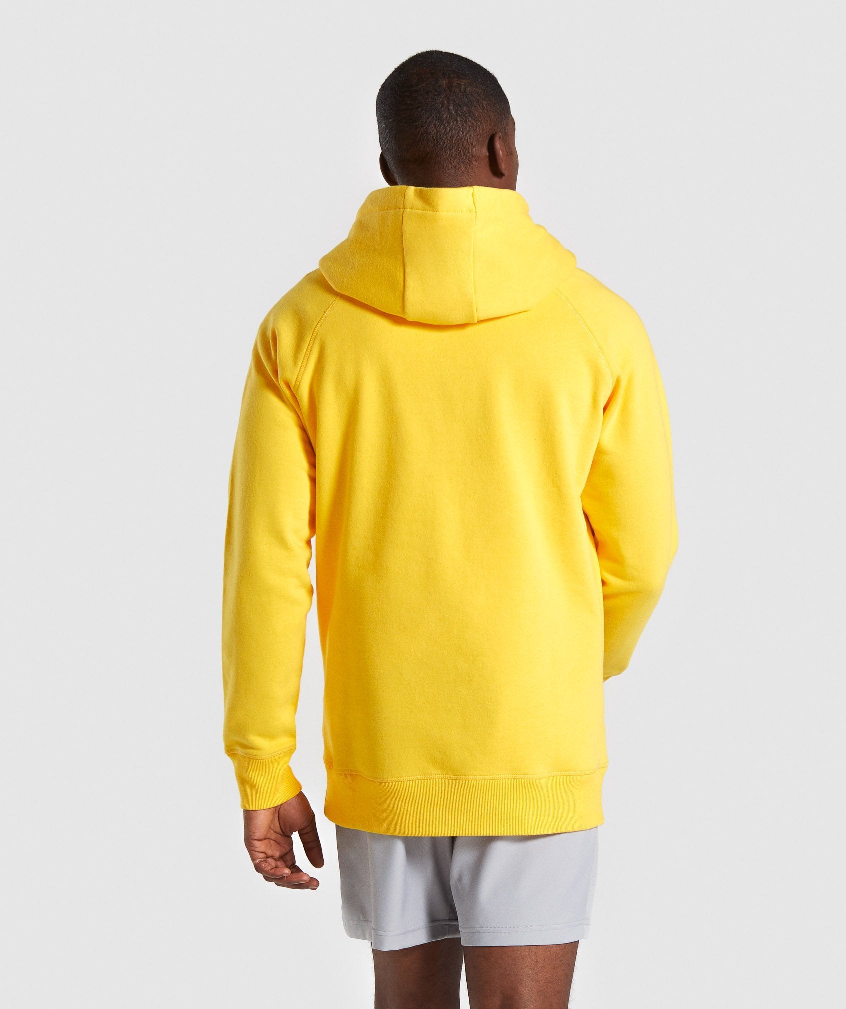 Crest Hoodie in Golden Yellow - view 2