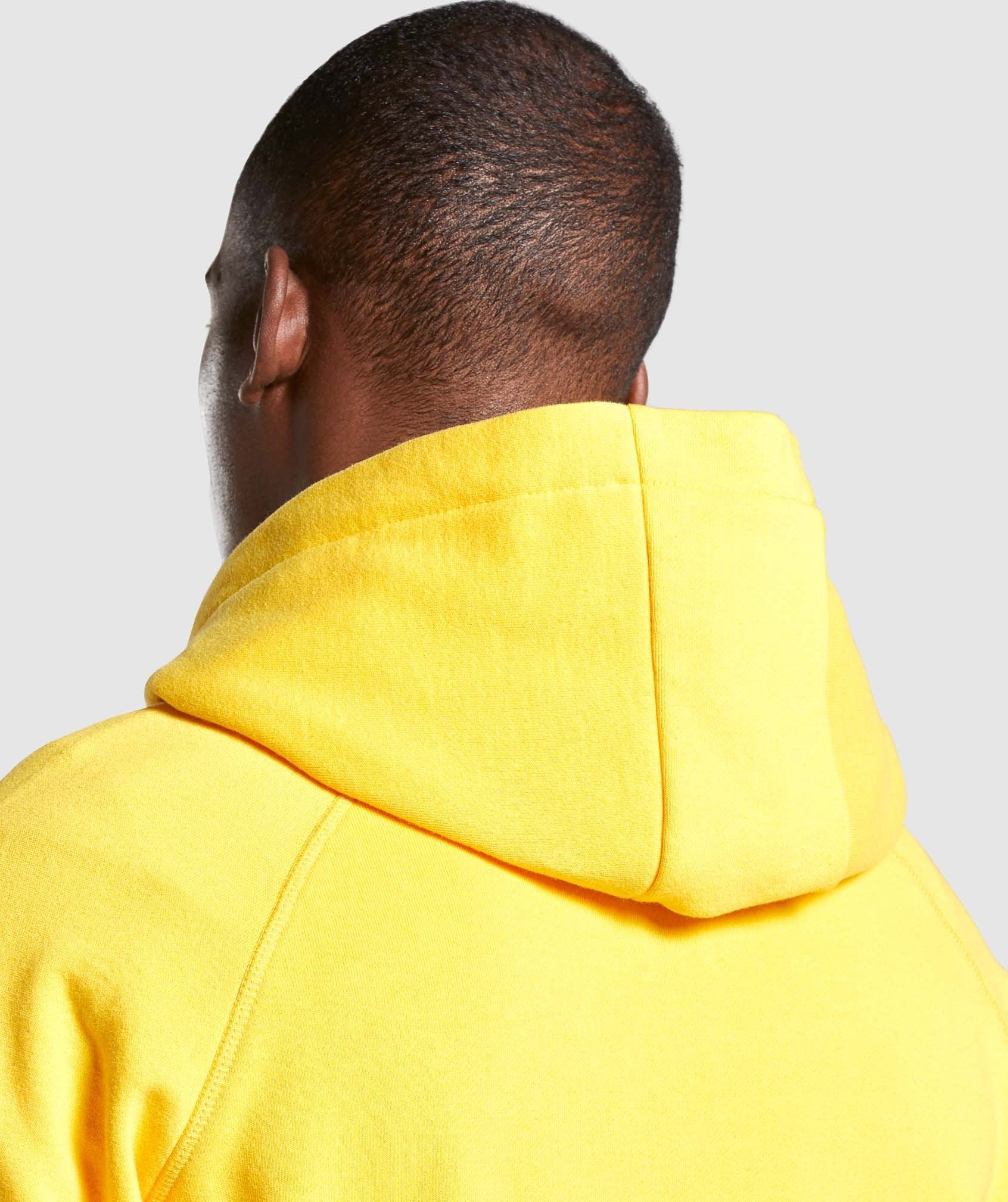 Crest Hoodie in Golden Yellow - view 6