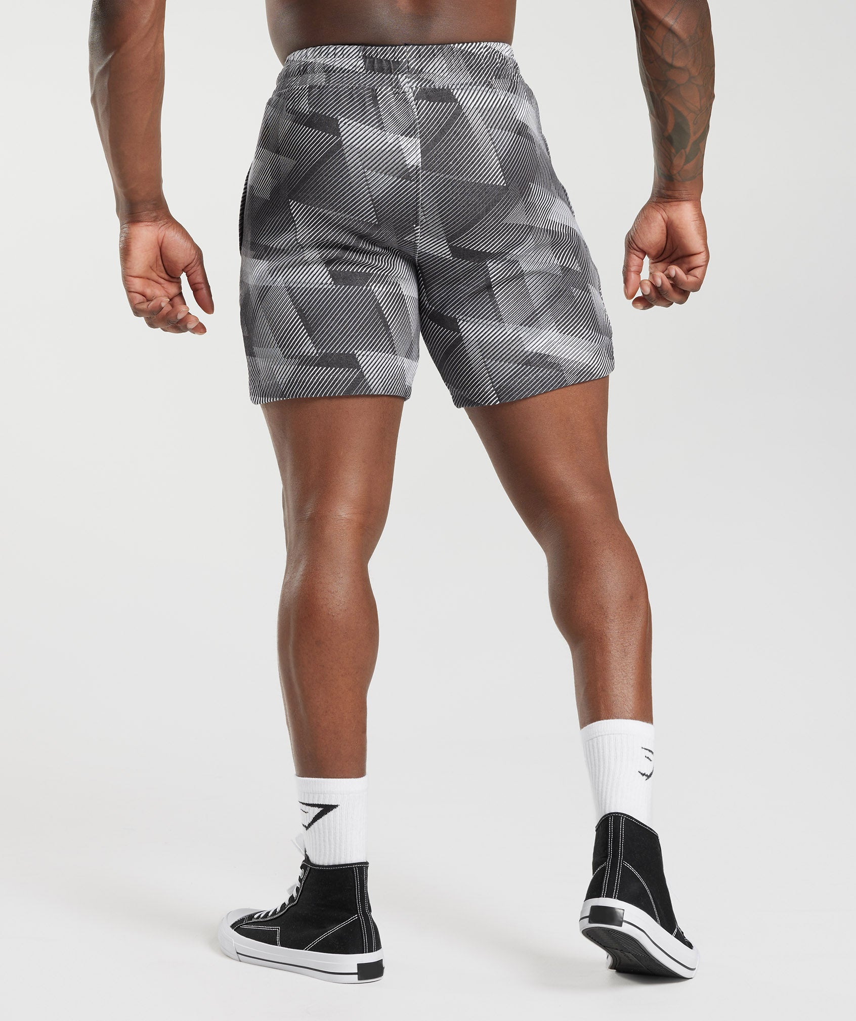 React 7" Shorts in Silhouette Grey - view 2