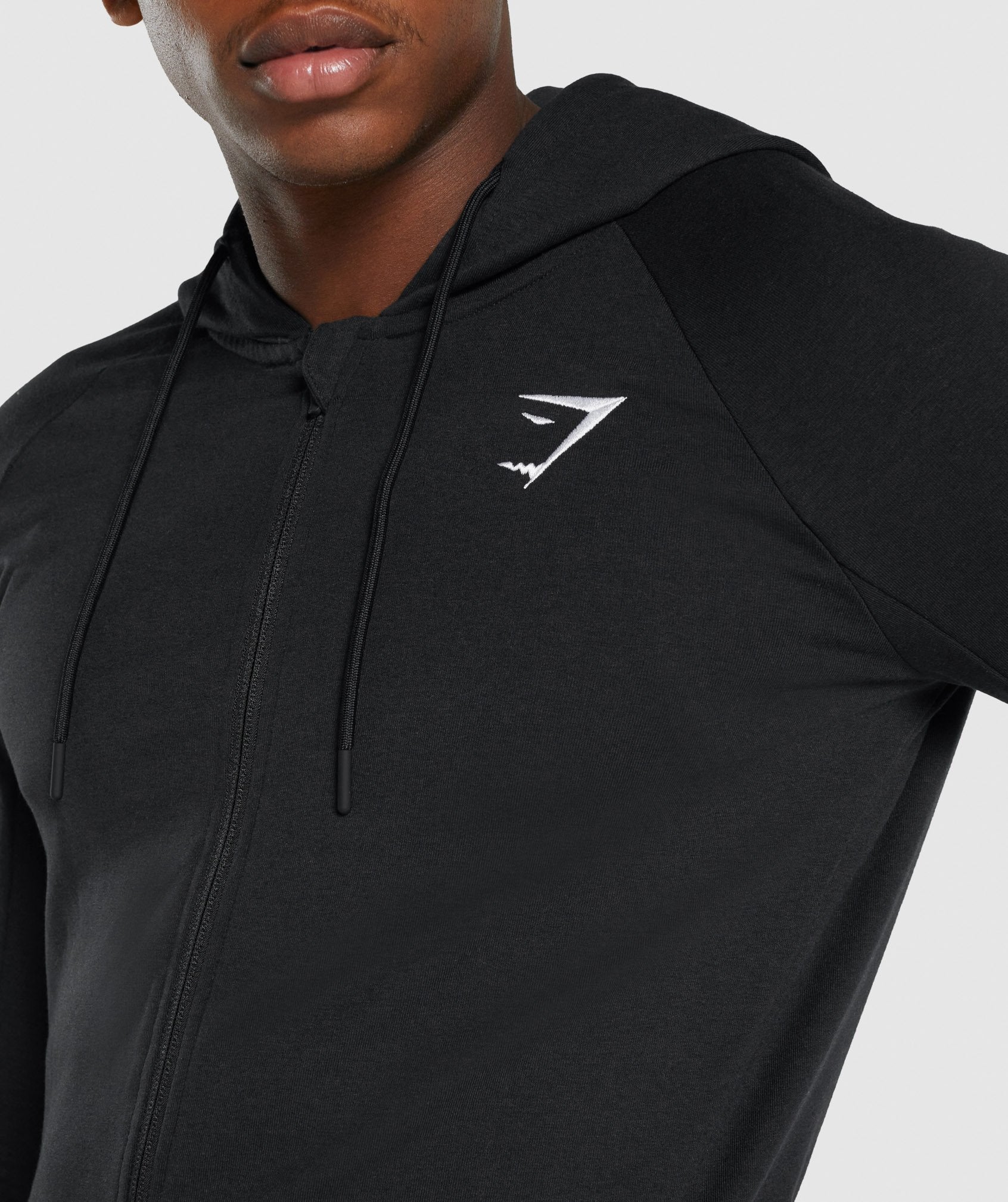 Critical 2.0 Zip Up Hoodie in Black - view 6