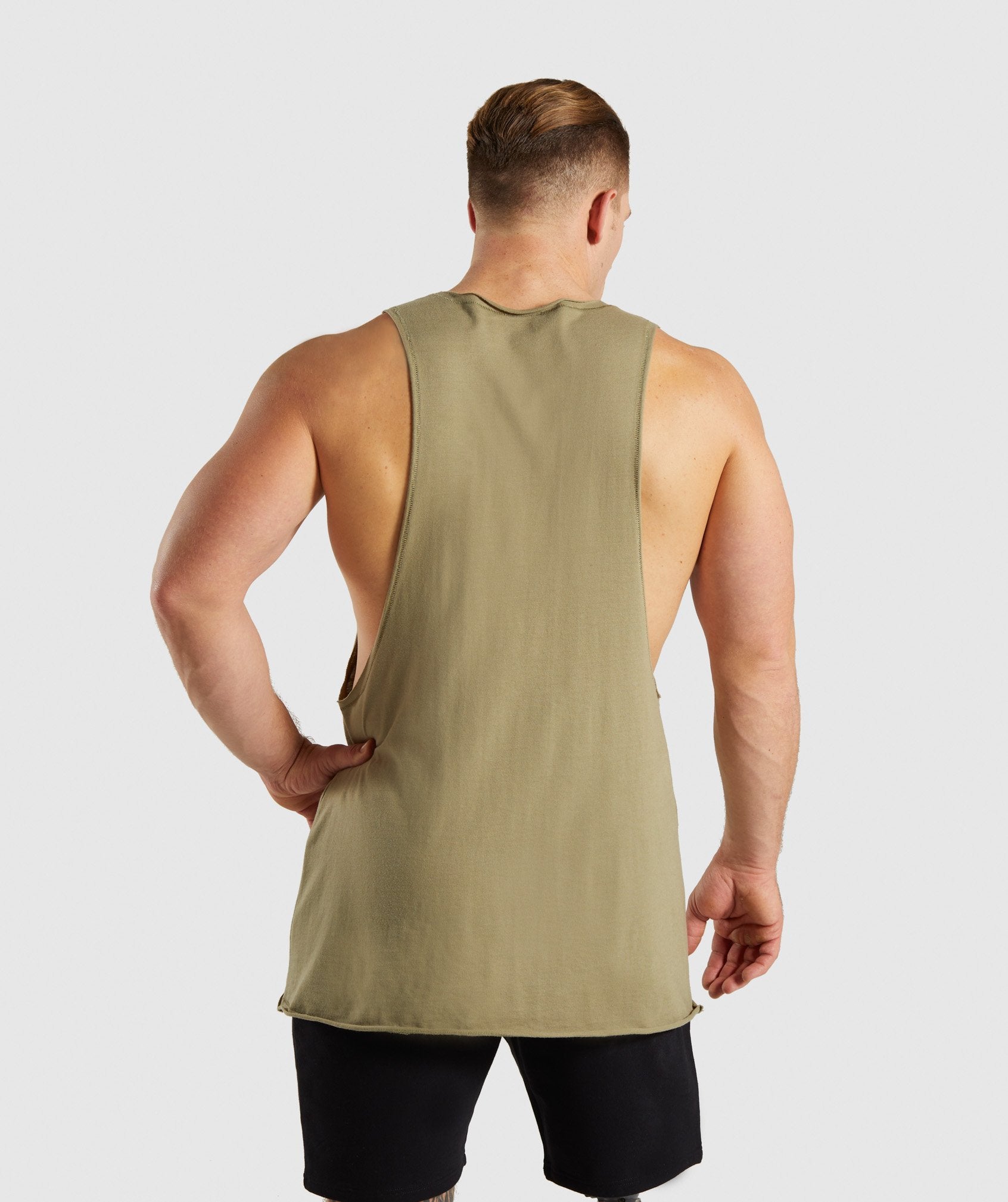 Crucial Drop Arm Tank in Light Khaki - view 2