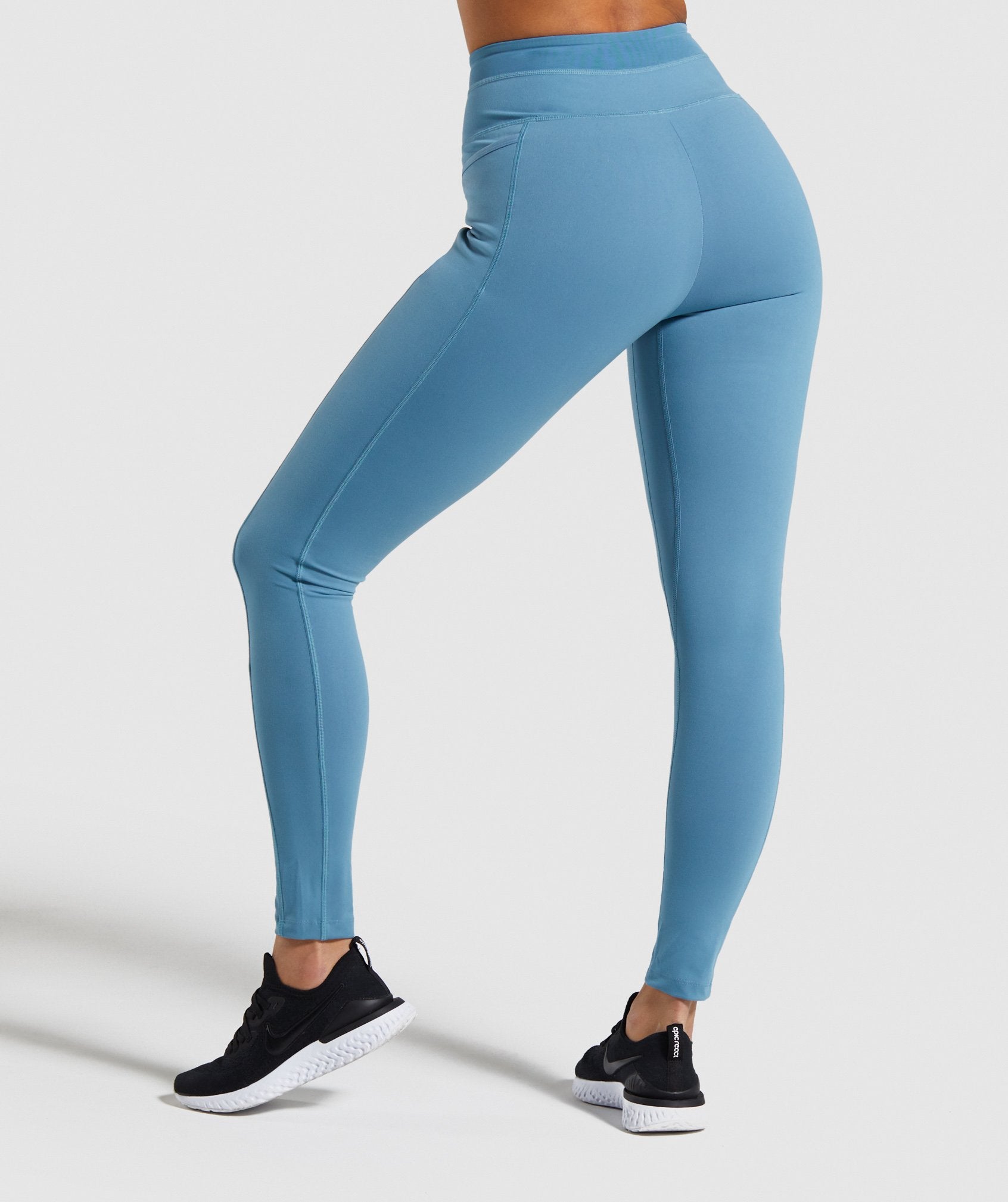 Dreamy Mesh Leggings in Teal