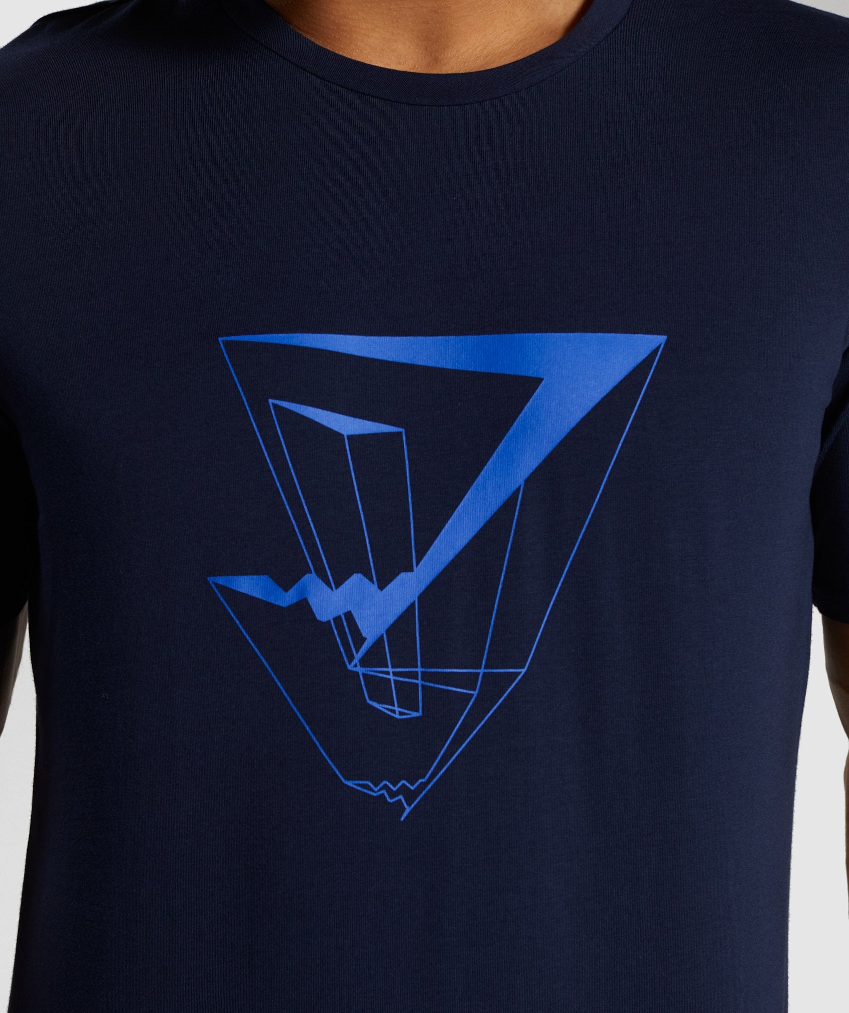 Dimension T-Shirt in Dark Blue - view 6