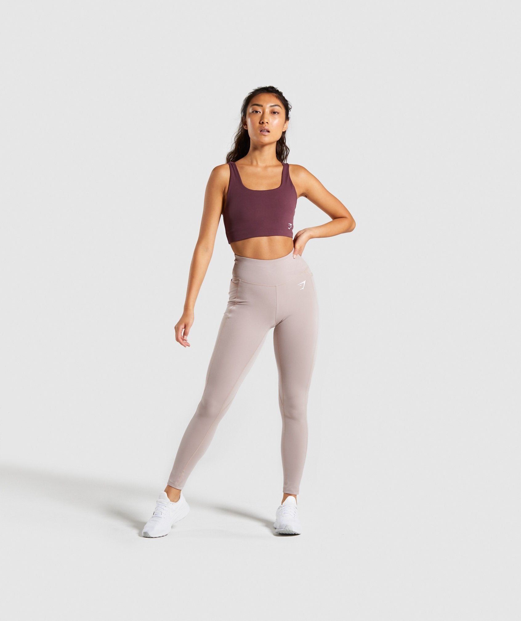 Dreamy Leggings in Taupe/white - view 4