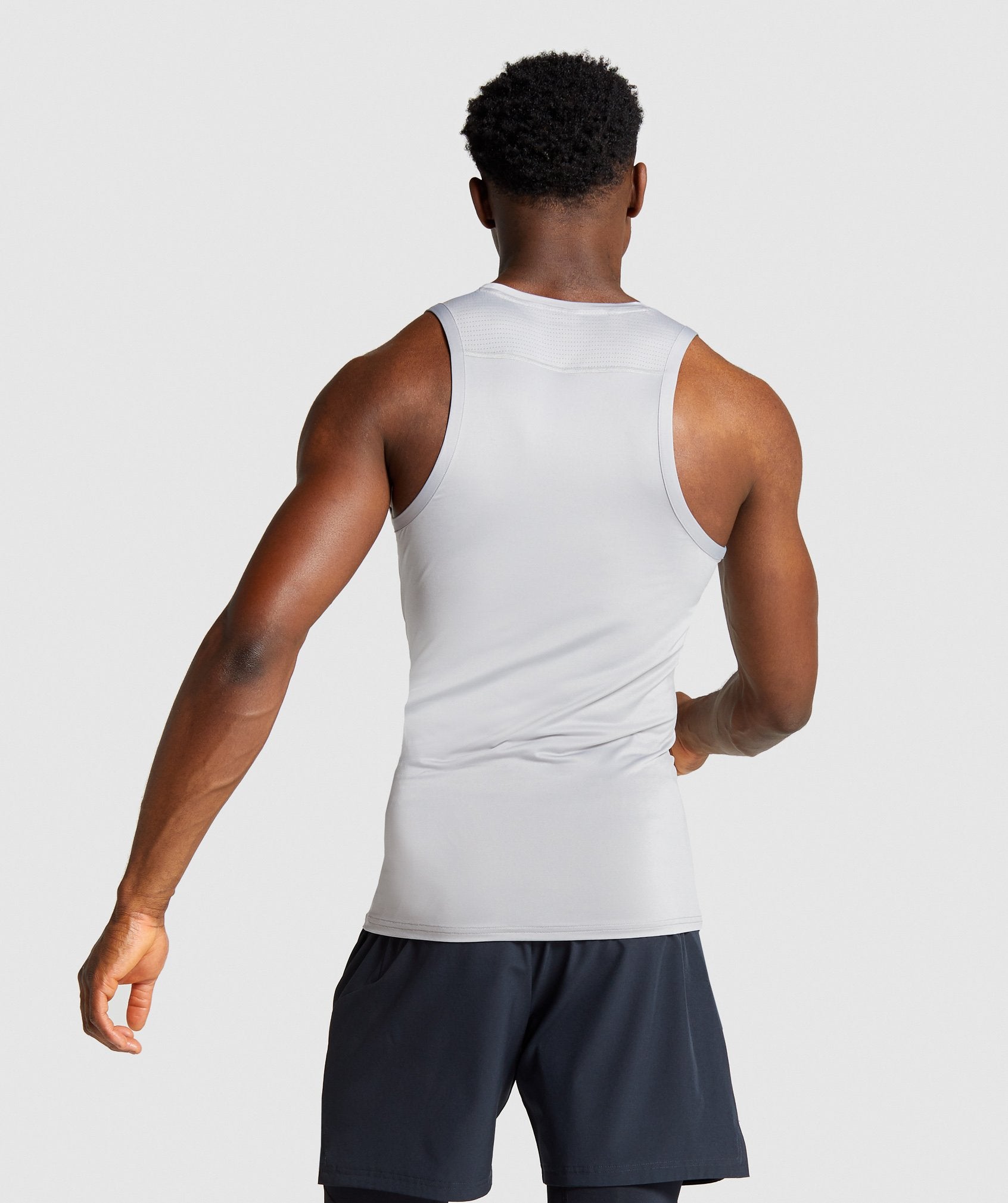 Element Baselayer Tank in Light Grey