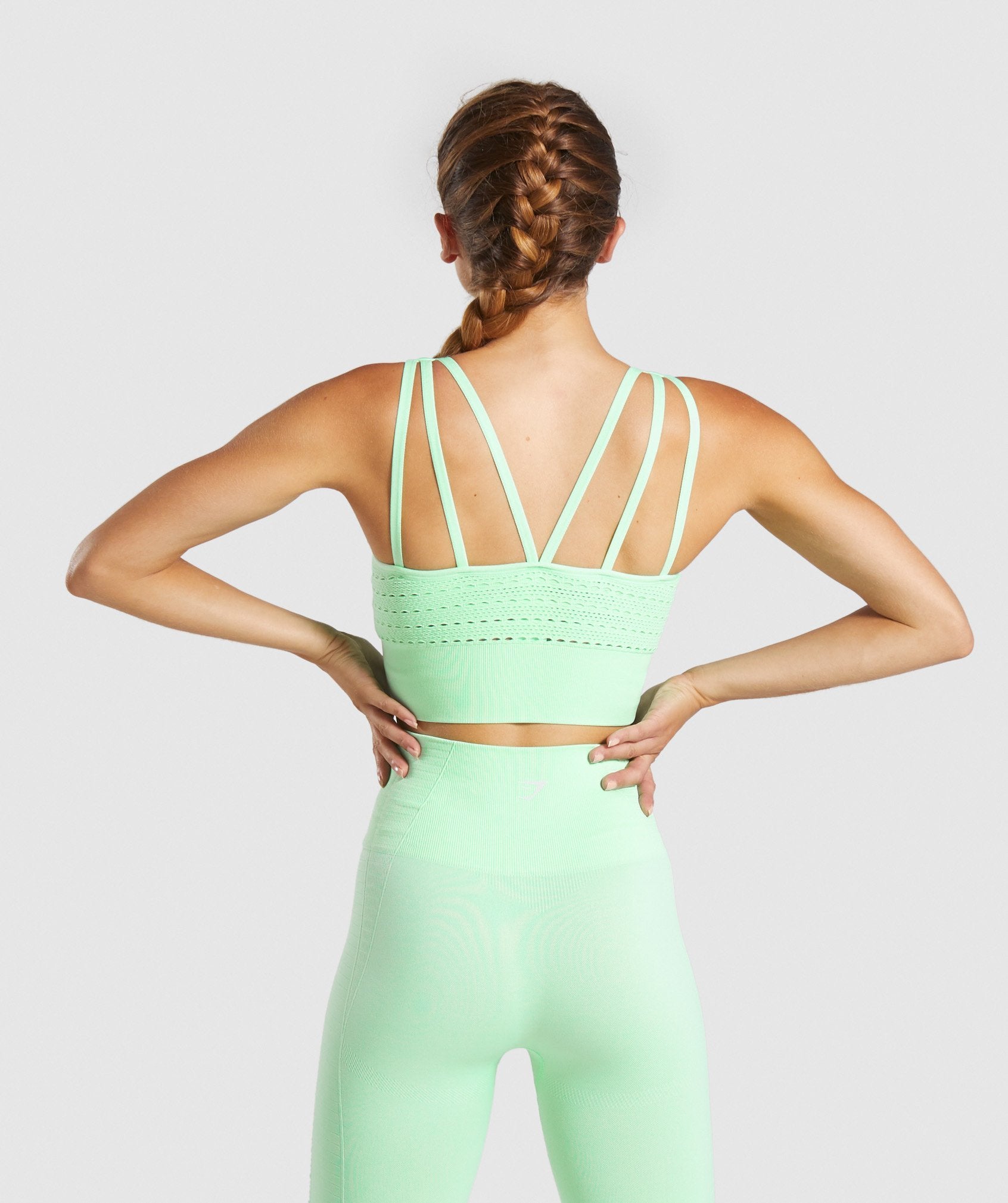 Energy+ Seamless Crop Top in Mint