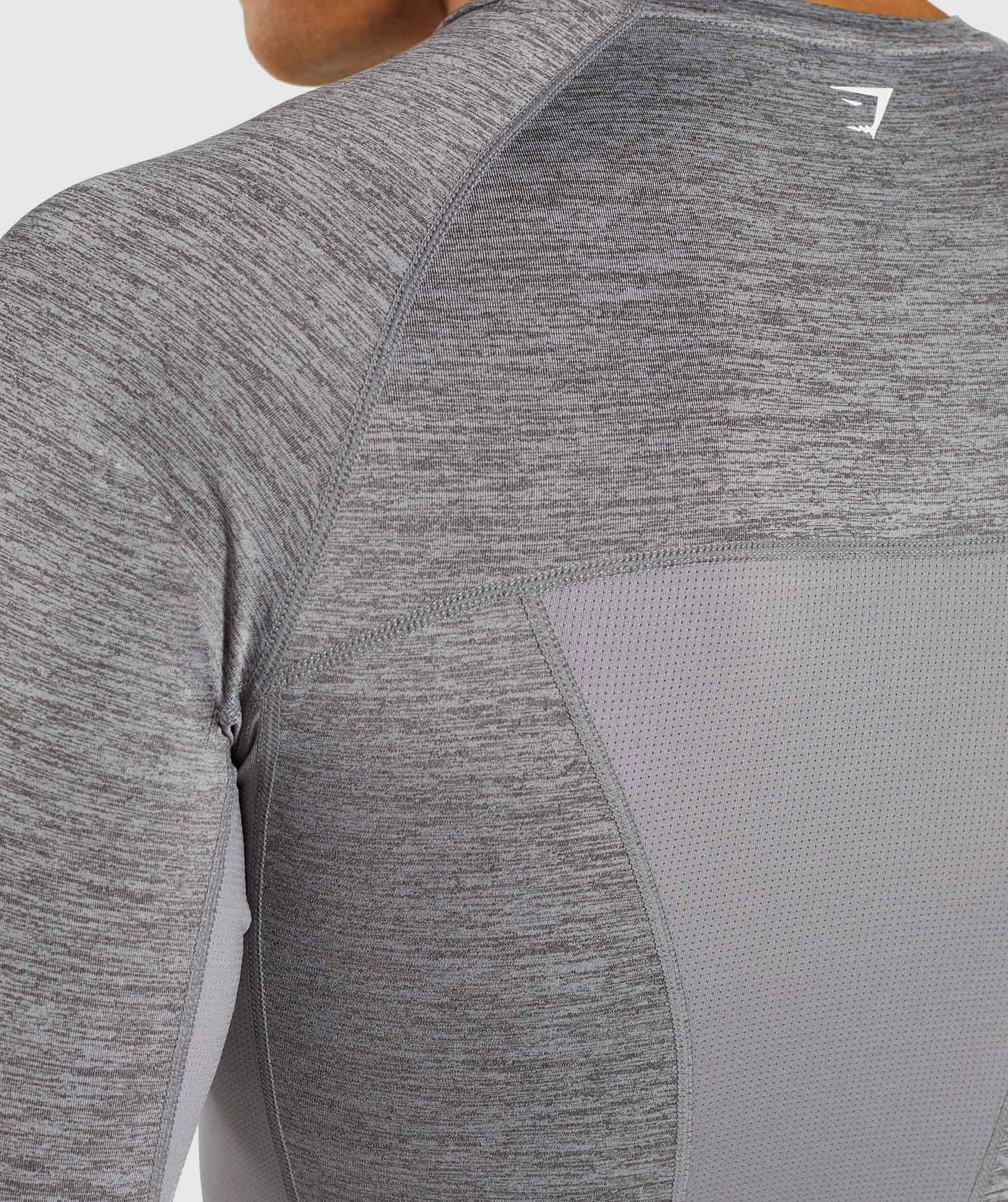 Element+ Baselayer Long Sleeve Top in Smokey Grey Marl - view 6