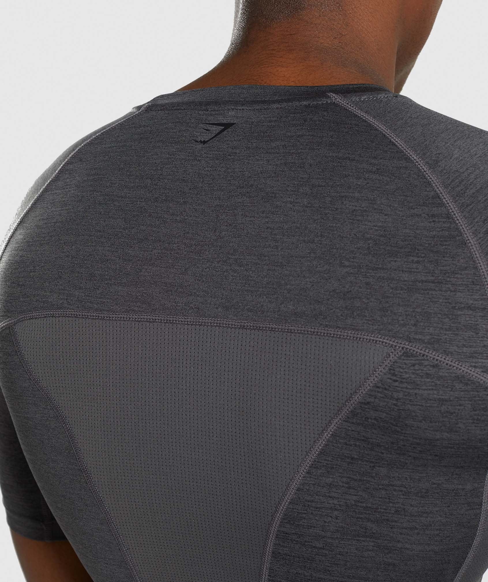 Element+ Baselayer T-Shirt in Black Marl - view 6