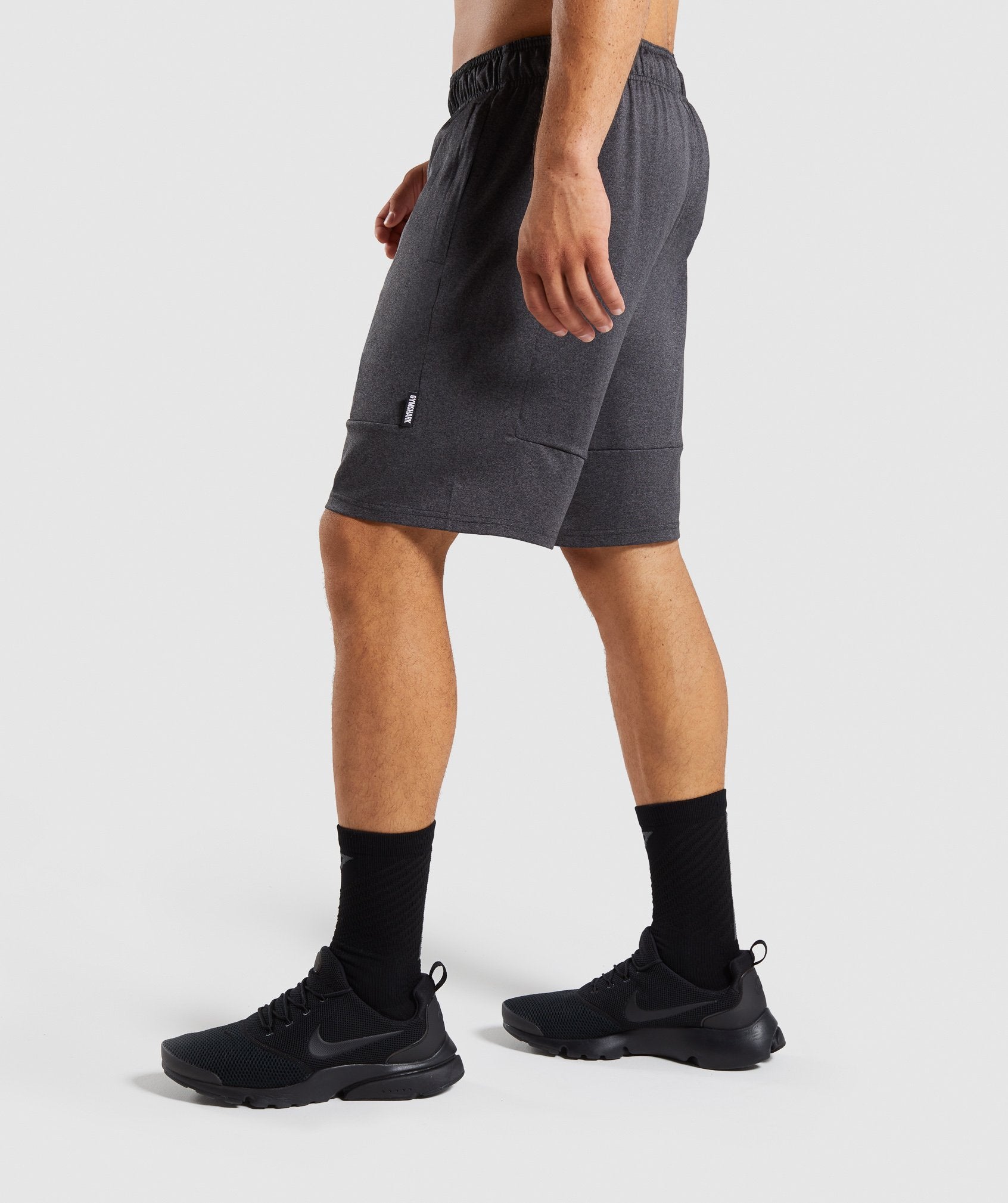 Element Shorts in Black Marl - view 3