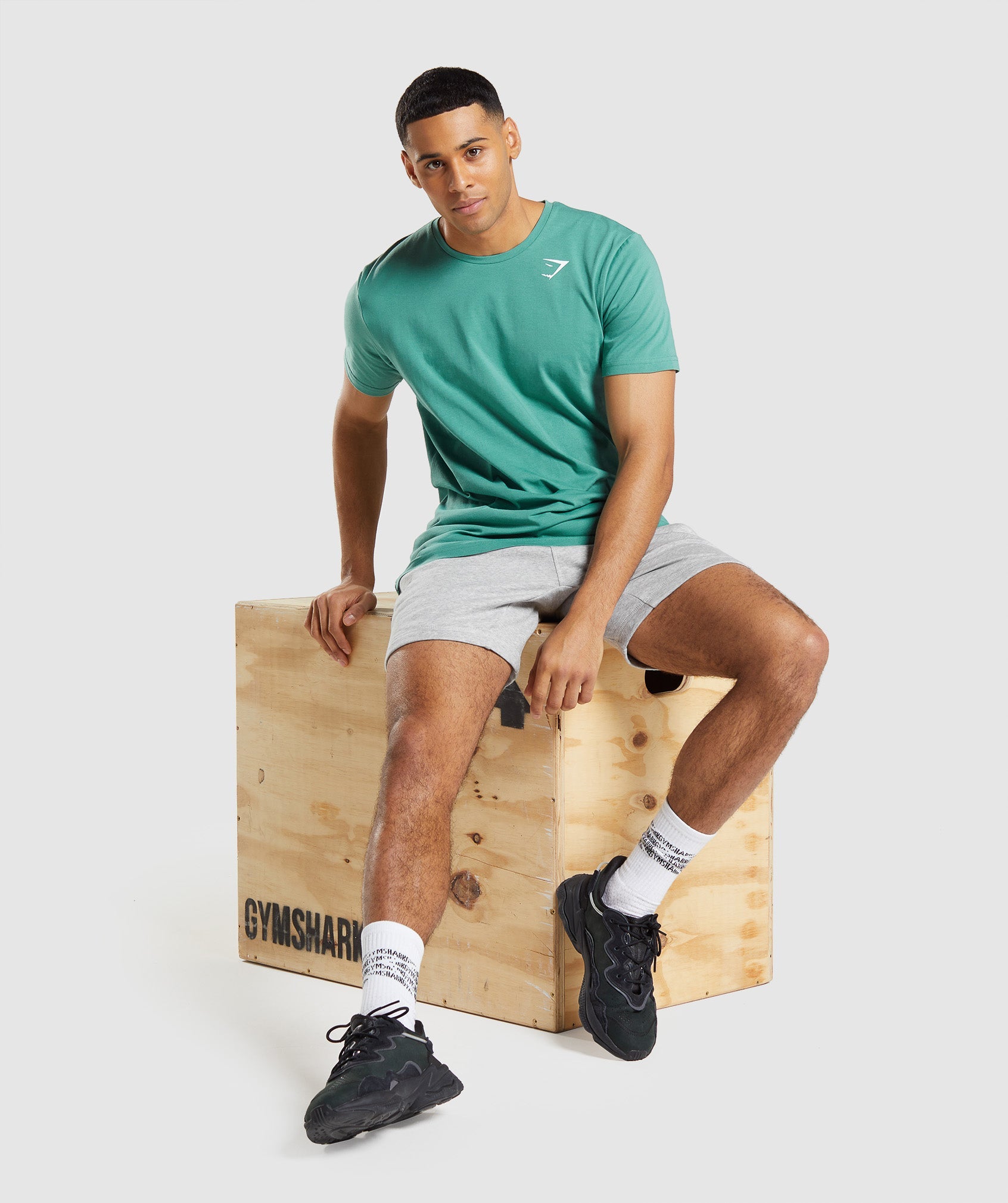 Essential T-Shirt in Alpine Green - view 4