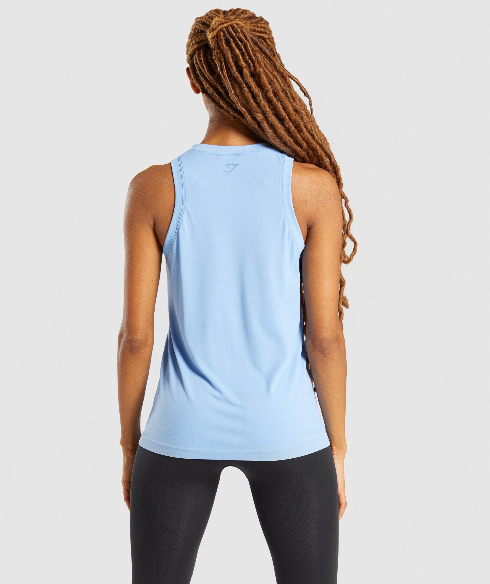 Fit Seamless Tank in Light Blue