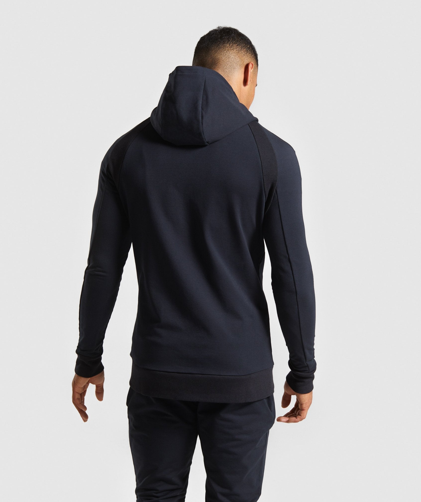 Force Zip Hoodie in Black - view 2