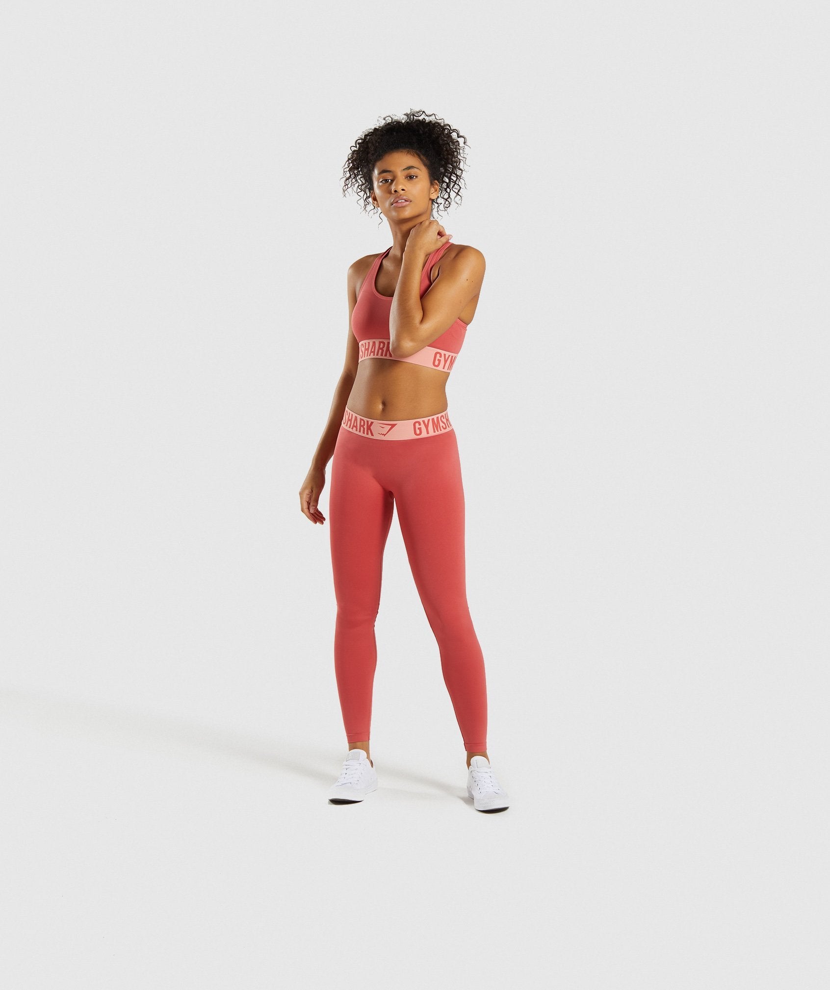 Fit Seamless Leggings in Orange - view 5