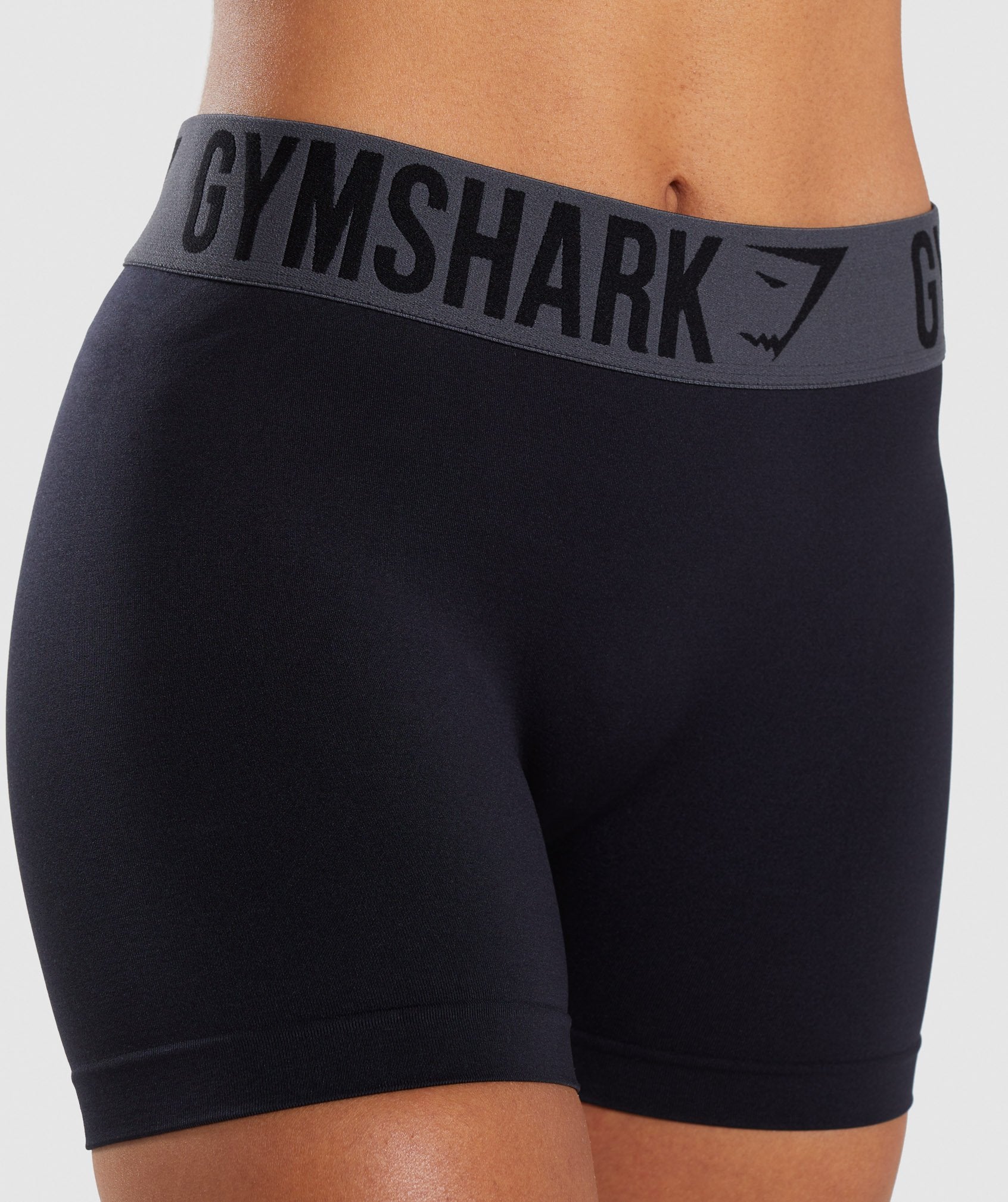 Fit Seamless Shorts in Black - view 5