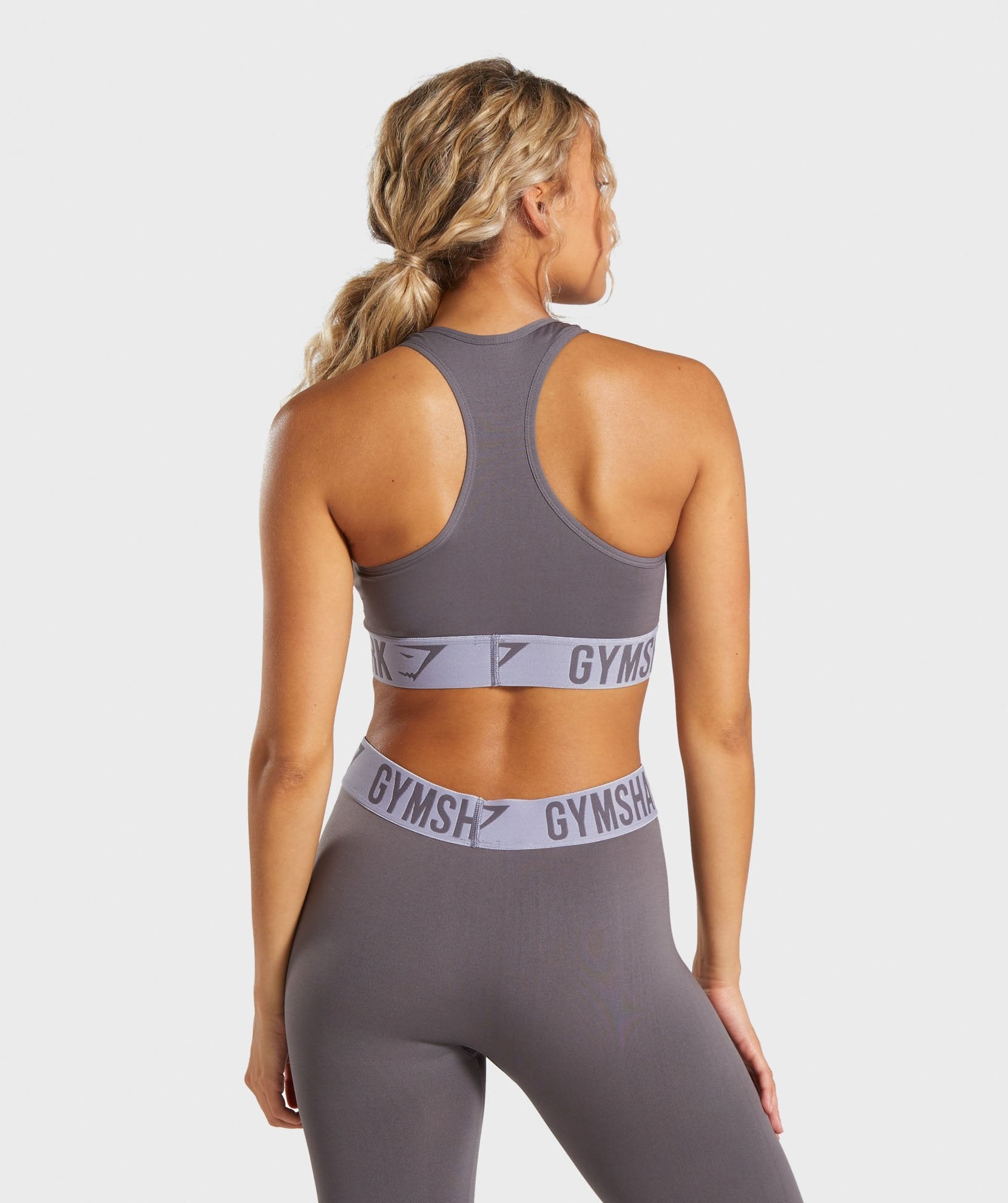 Fit Seamless Sports Bra in Slate Lavender/Lilac - view 2