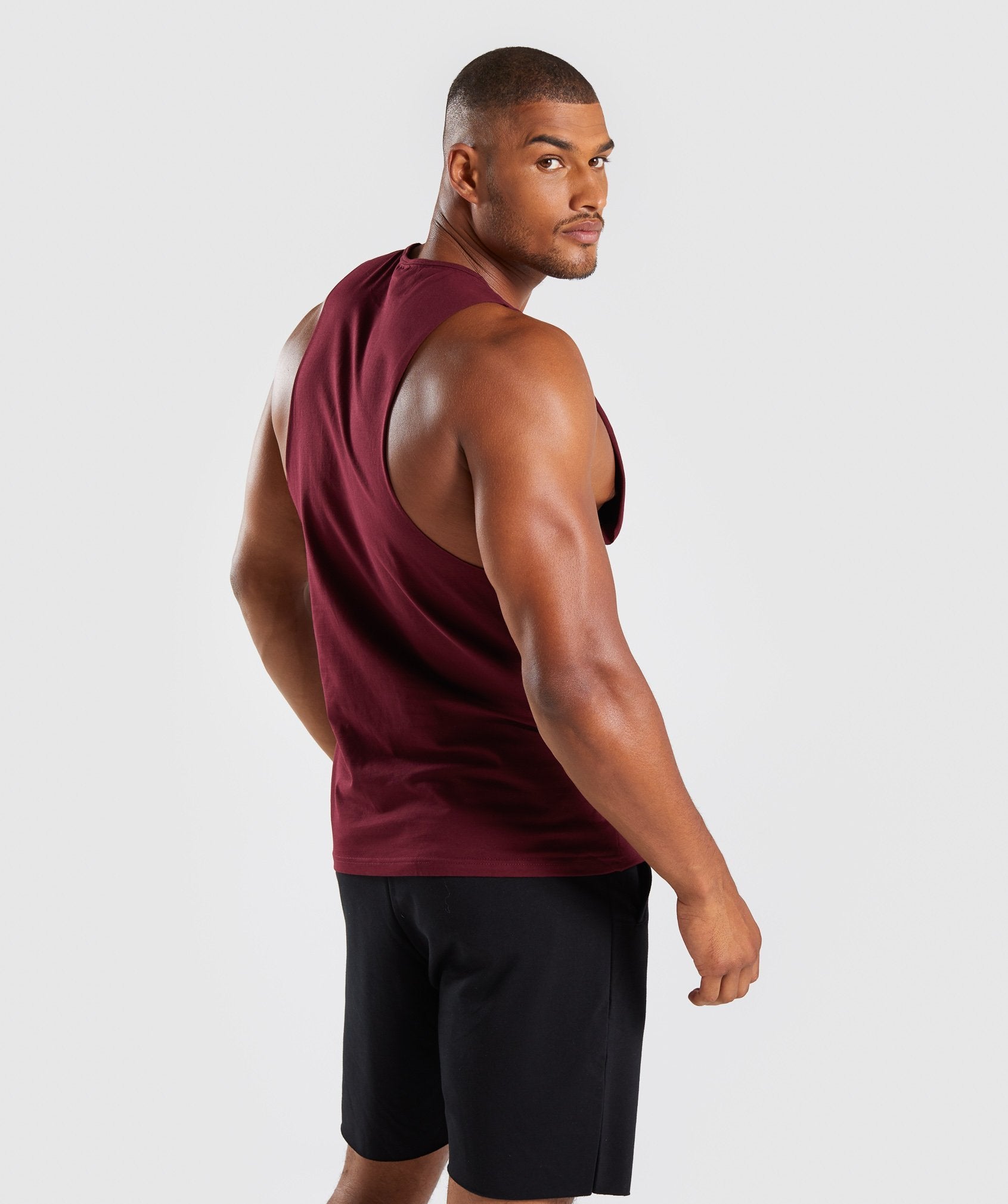 Legacy Drop Armhole Tank in Port - view 2