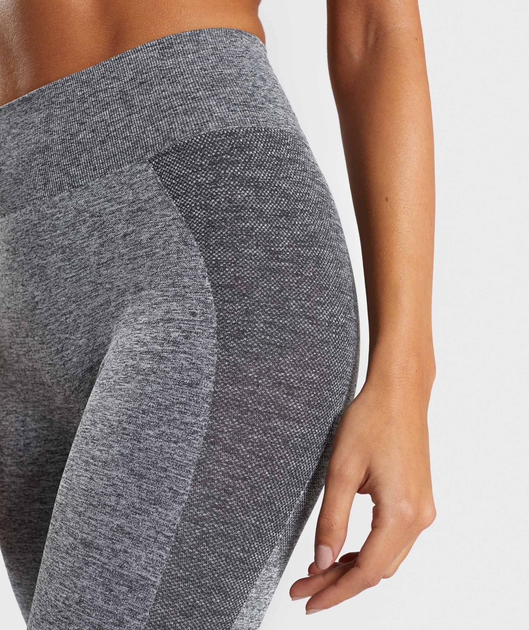 Flex High Waisted Leggings in Grey/Pink - view 5