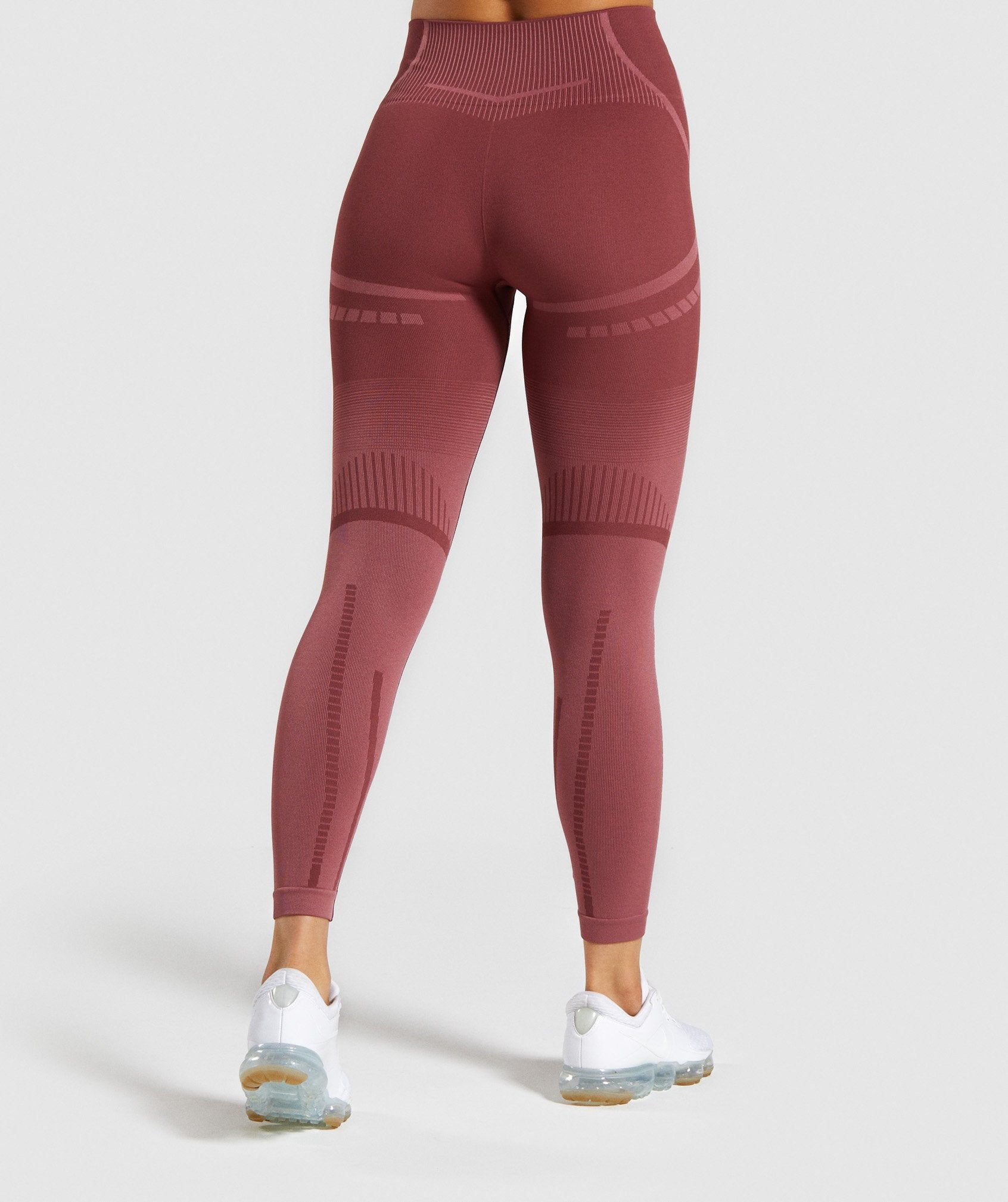 Geo Seamless Leggings in Rose - view 2