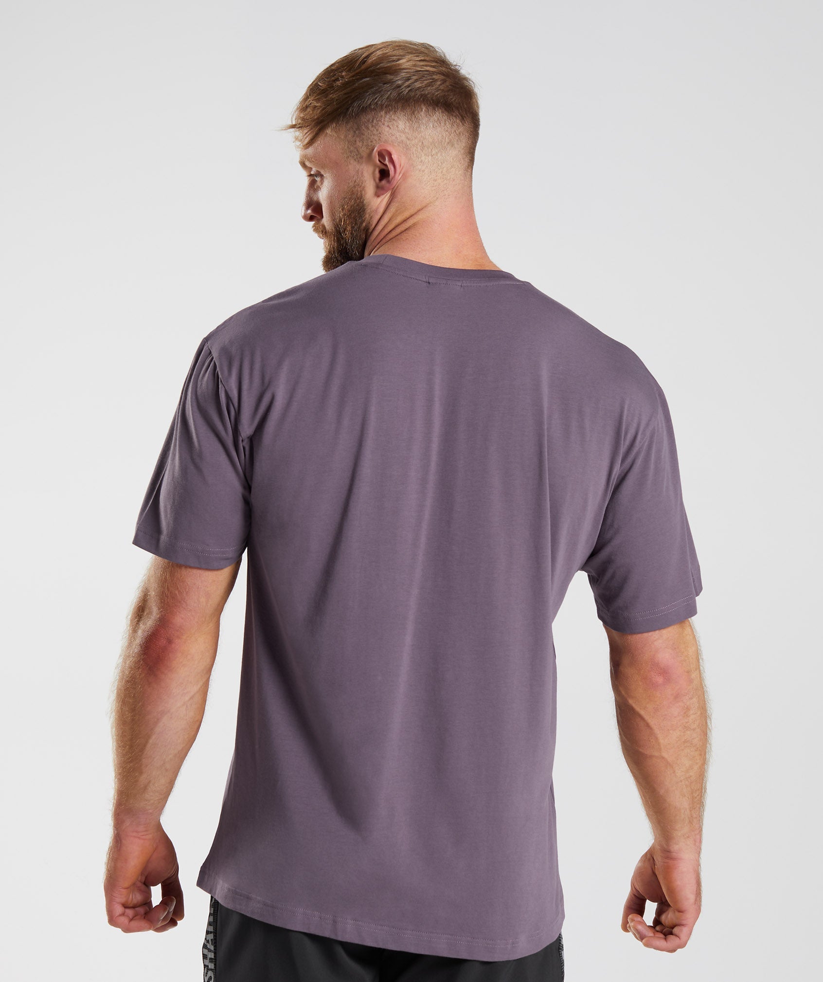 Apollo Oversized T-Shirt in Musk Lilac - view 2