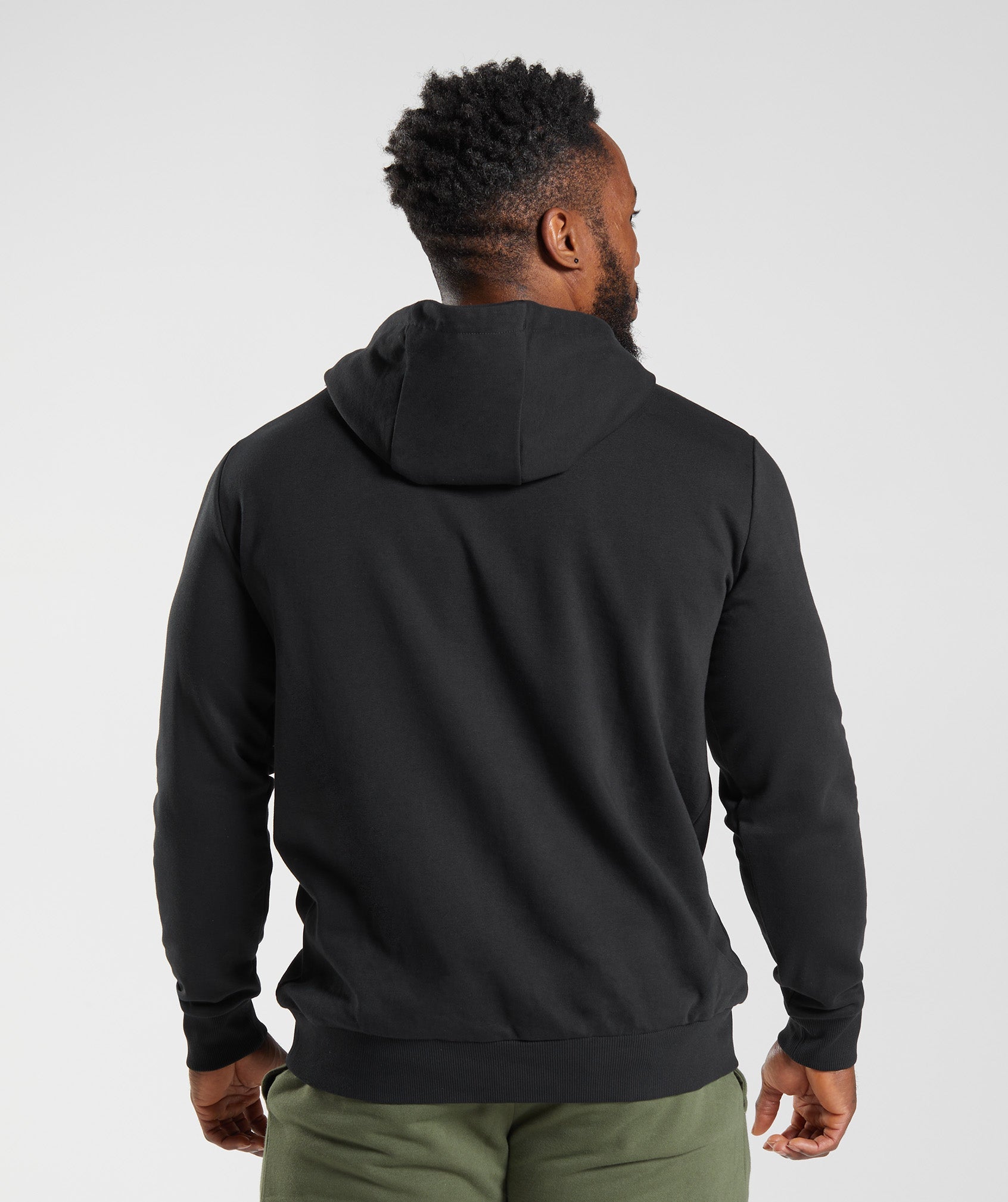 Gone Liftin' Graphic Hoodie in Black - view 2
