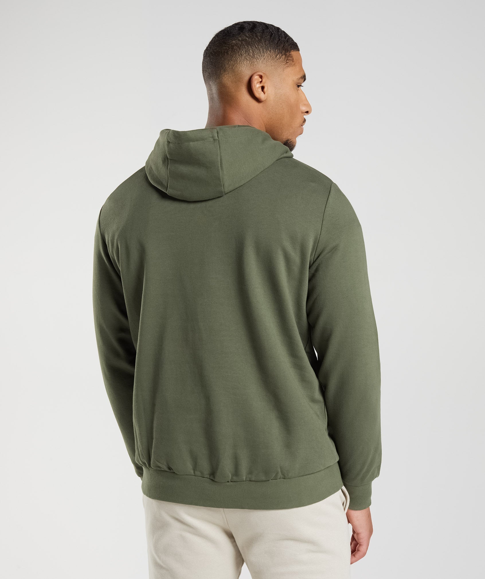 Social Club Hoodie in Core Olive - view 2