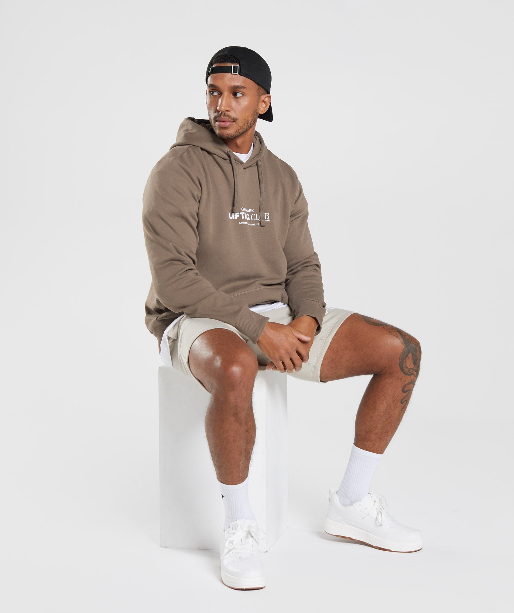 Social Club Hoodie in Soul Brown - view 4