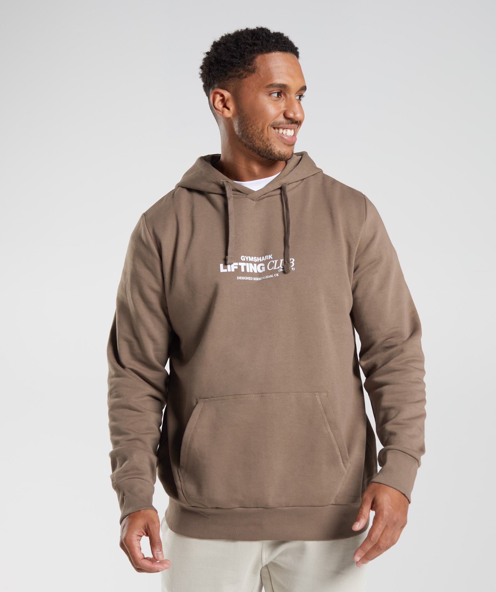 Social Club Hoodie in Soul Brown - view 1