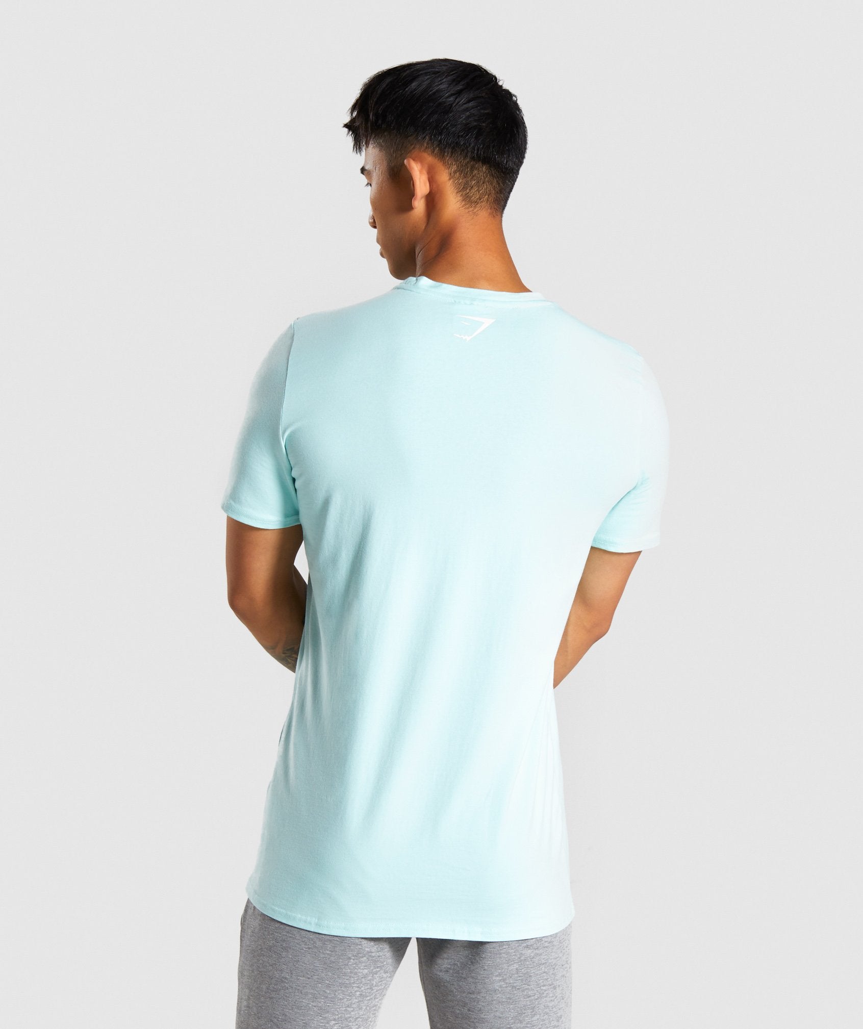 Glitch T-Shirt in Turquoise - view 2